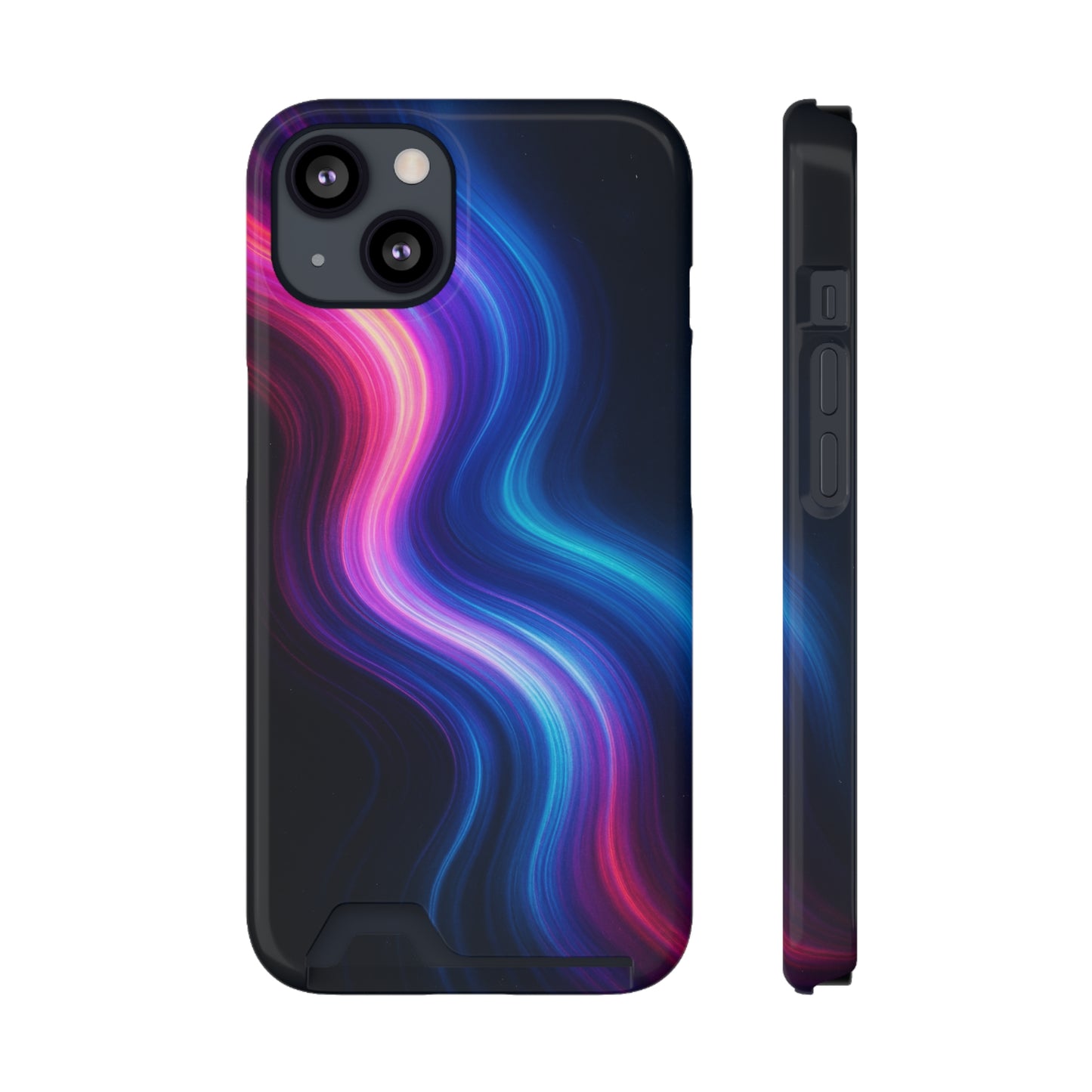 Quantum Surge • Apple iPhone 13 • MagSafe® Tough Case with Card Holder