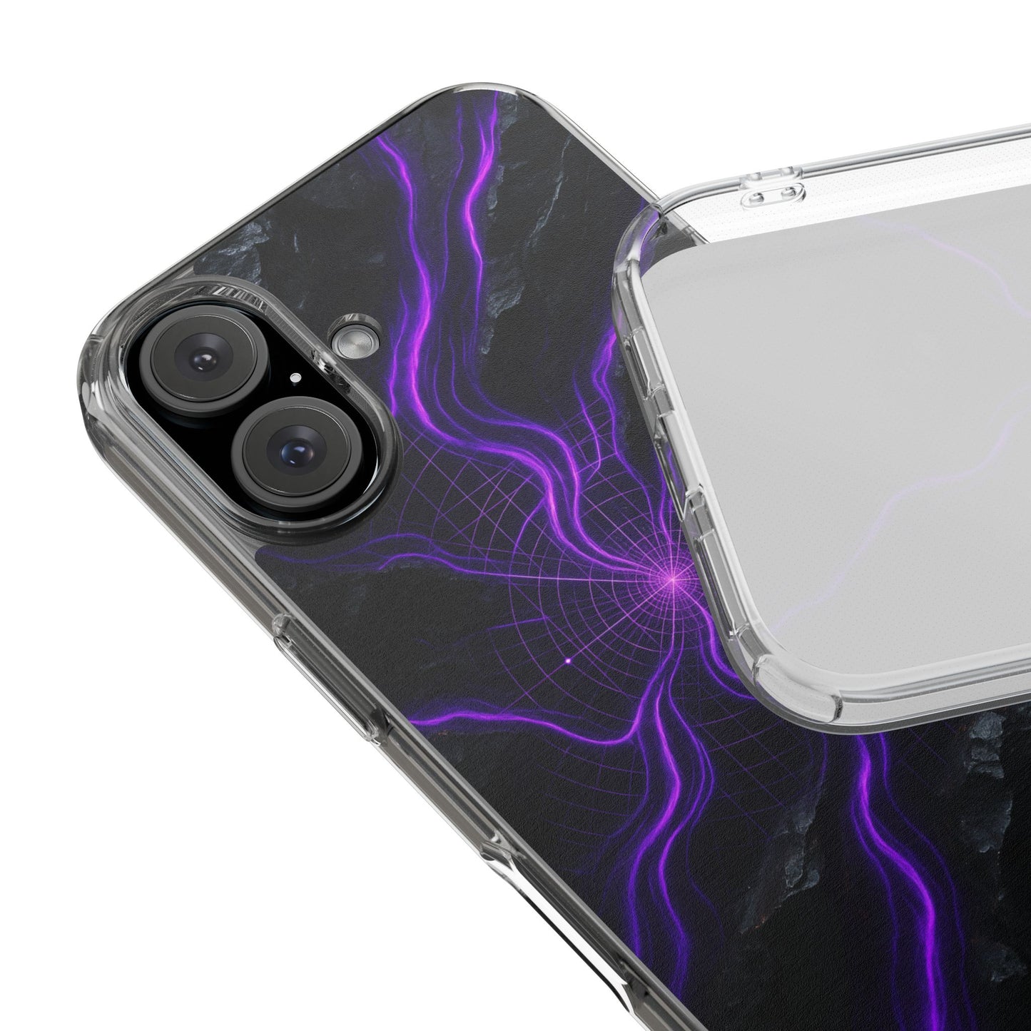 Pulse Grid • Apple iPhone 16 • Clear Case