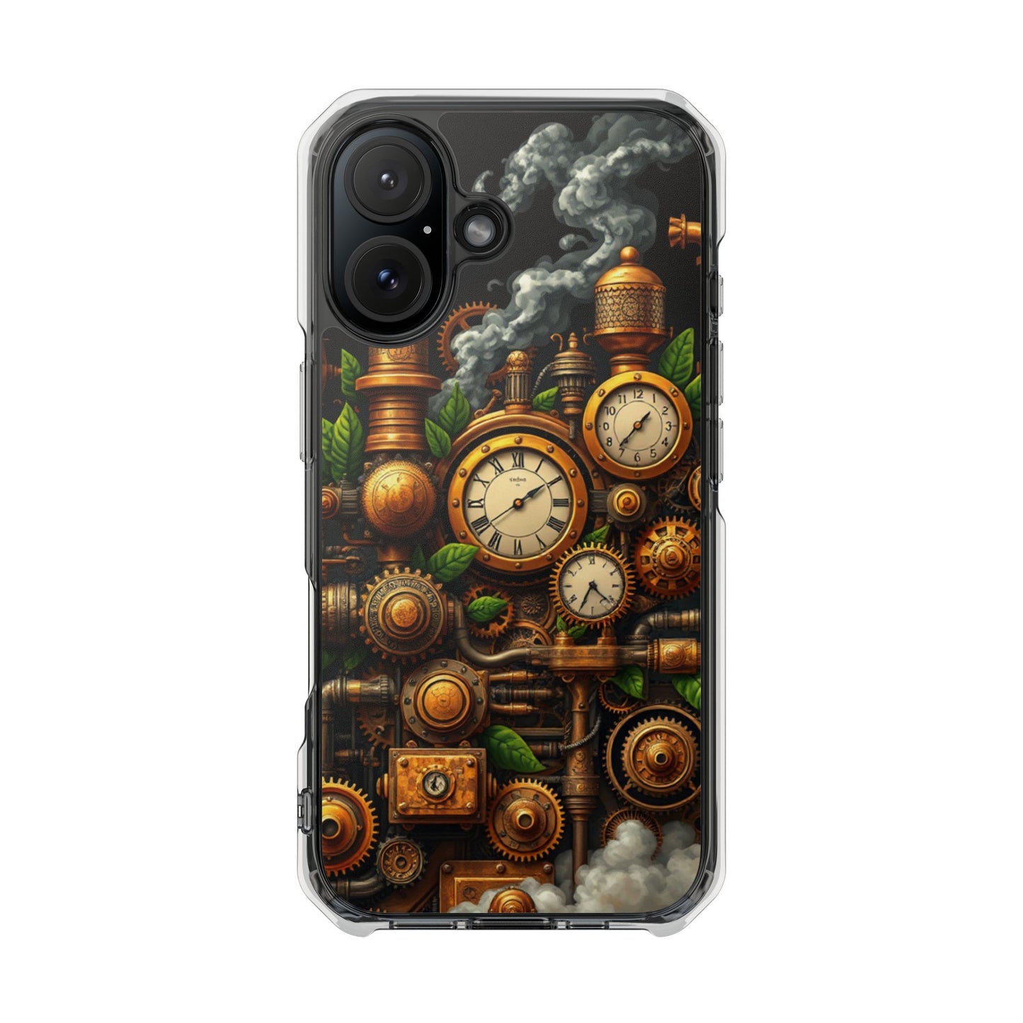 Steampunk Signal • Apple iPhone 16 • MagSafe® Clear Case