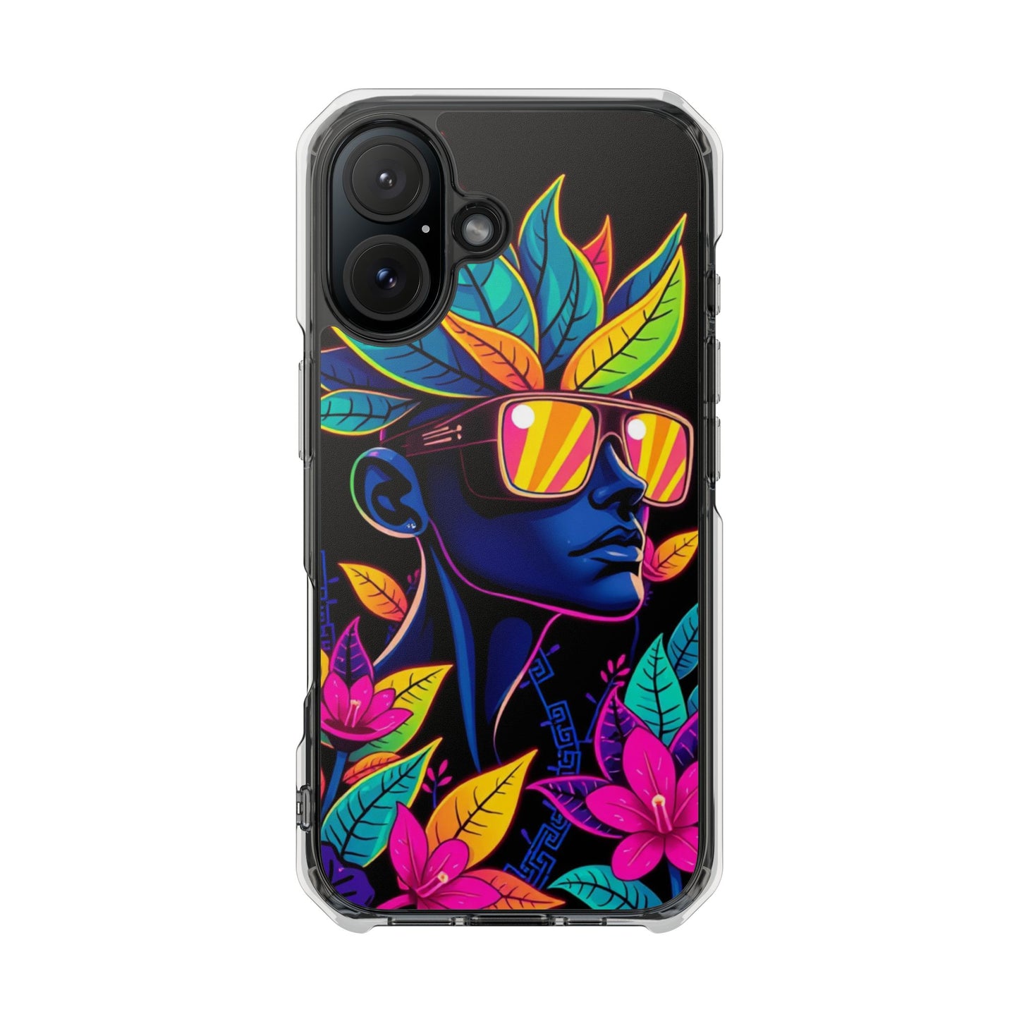 Neon Punk • Apple iPhone 16 • MagSafe® Clear Case