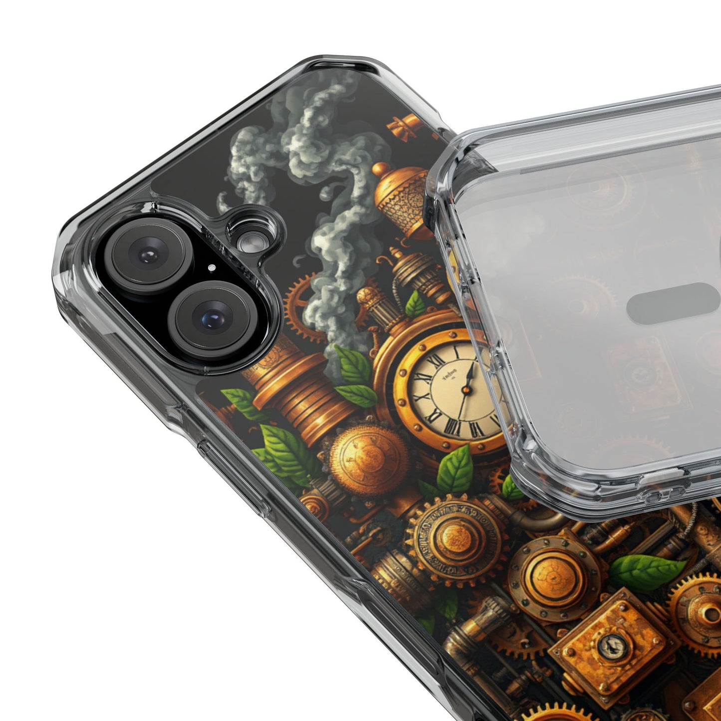 Steampunk Signal • Apple iPhone 16 • MagSafe® Clear Case