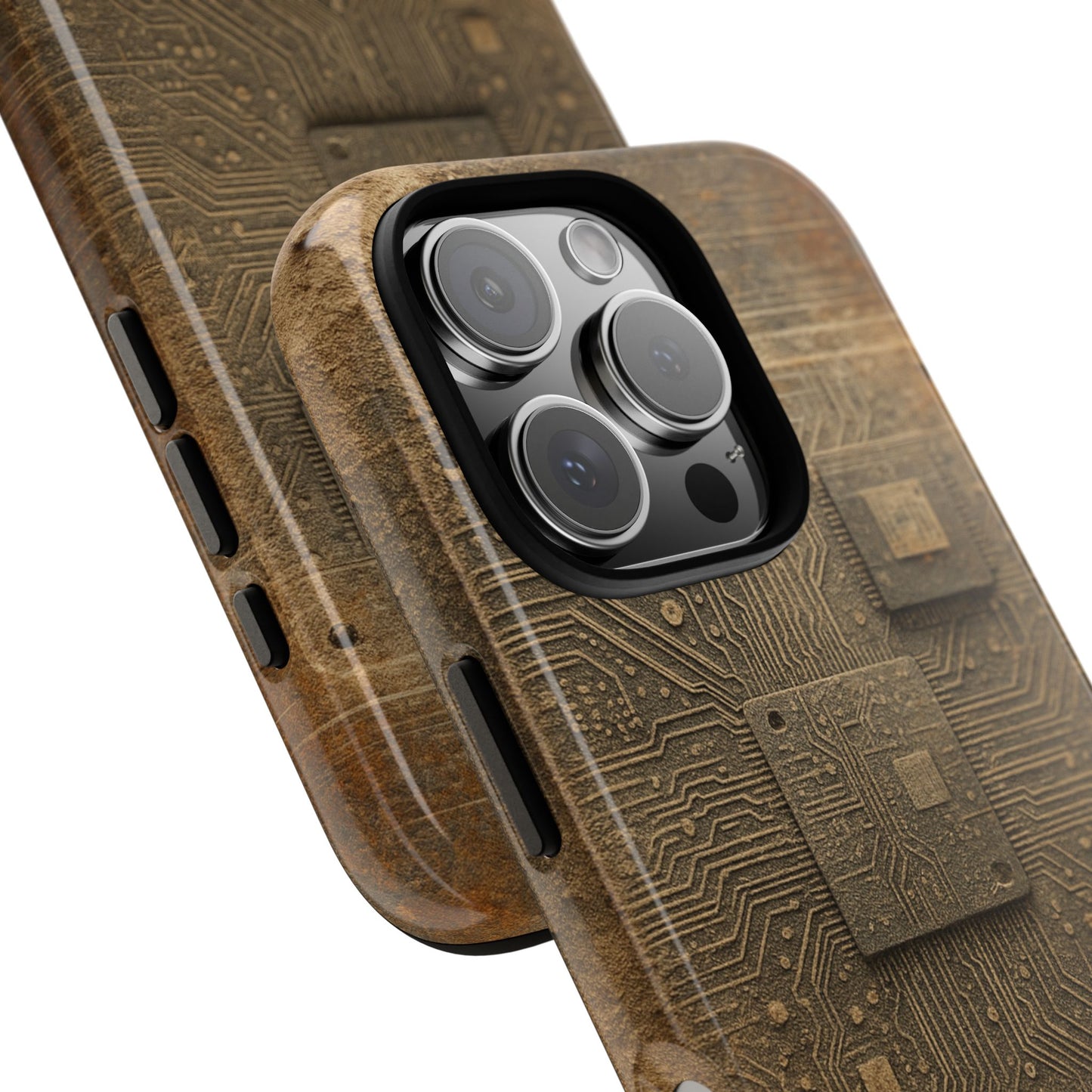 Sand Circuit • Apple iPhone 16 • MagSafe® Magnetic Tough Case