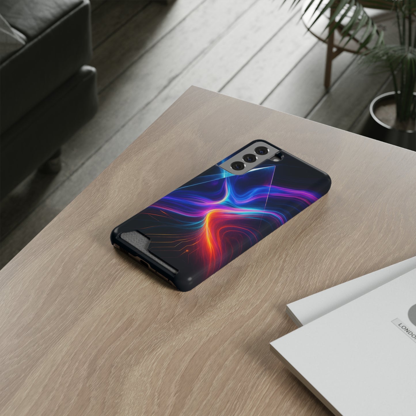 Prism Fracture • Samsung Galaxy S21 • MagSafe® Tough Case with Card Holder