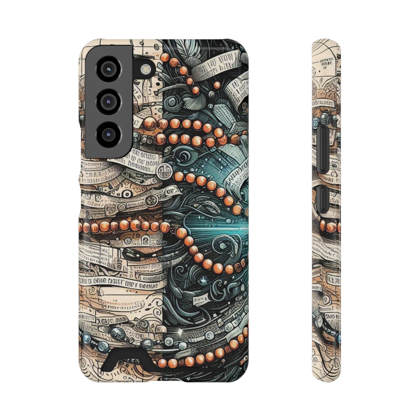 Aeros Divide • Samsung Galaxy S22 • MagSafe® Tough Case with Card Holder