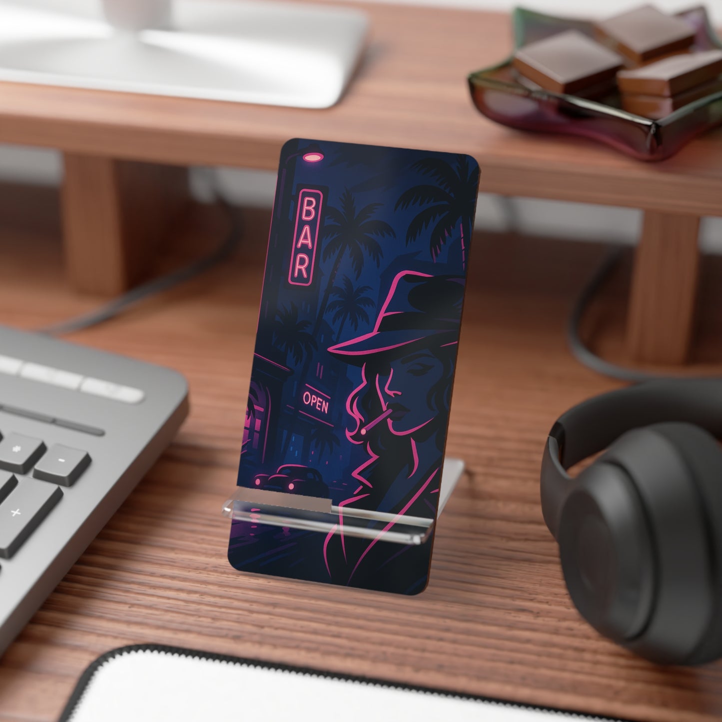 Neon Noir • Smartphone Display Stand