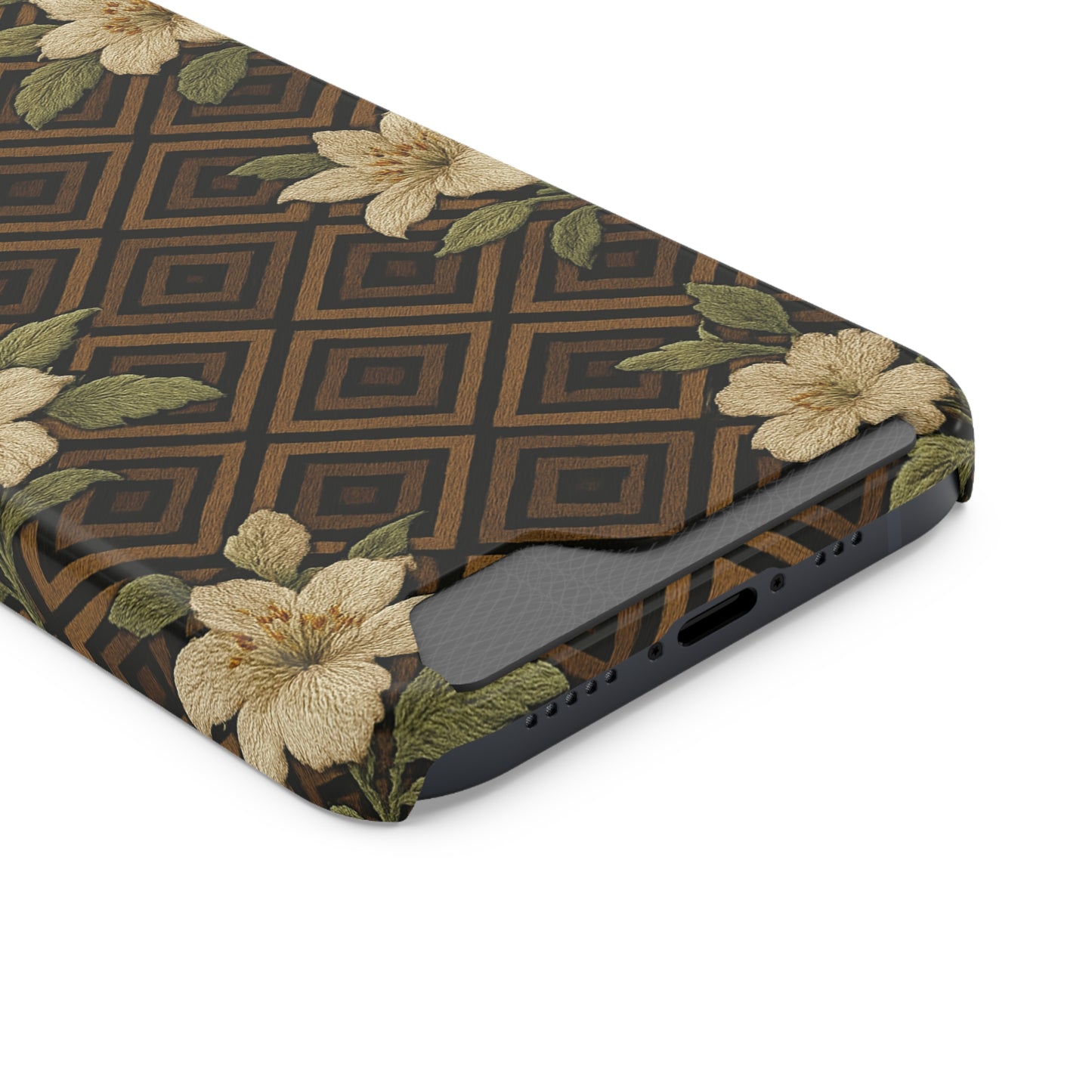 Velvet Bloom • Apple iPhone 13 • MagSafe® Tough Case with Card Holder