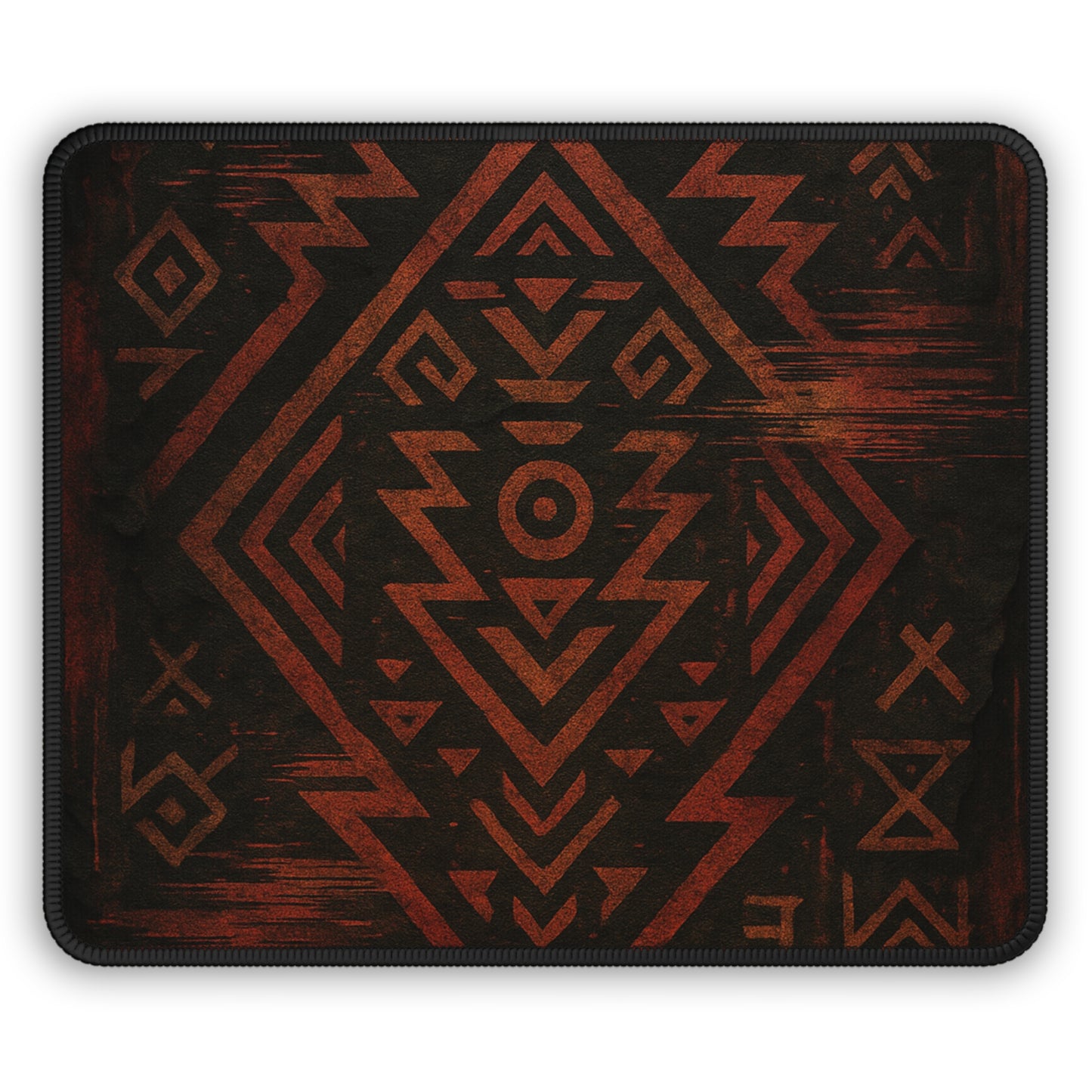 Tribal Glitch • Eco-Friendly Gaming Mouse Pad