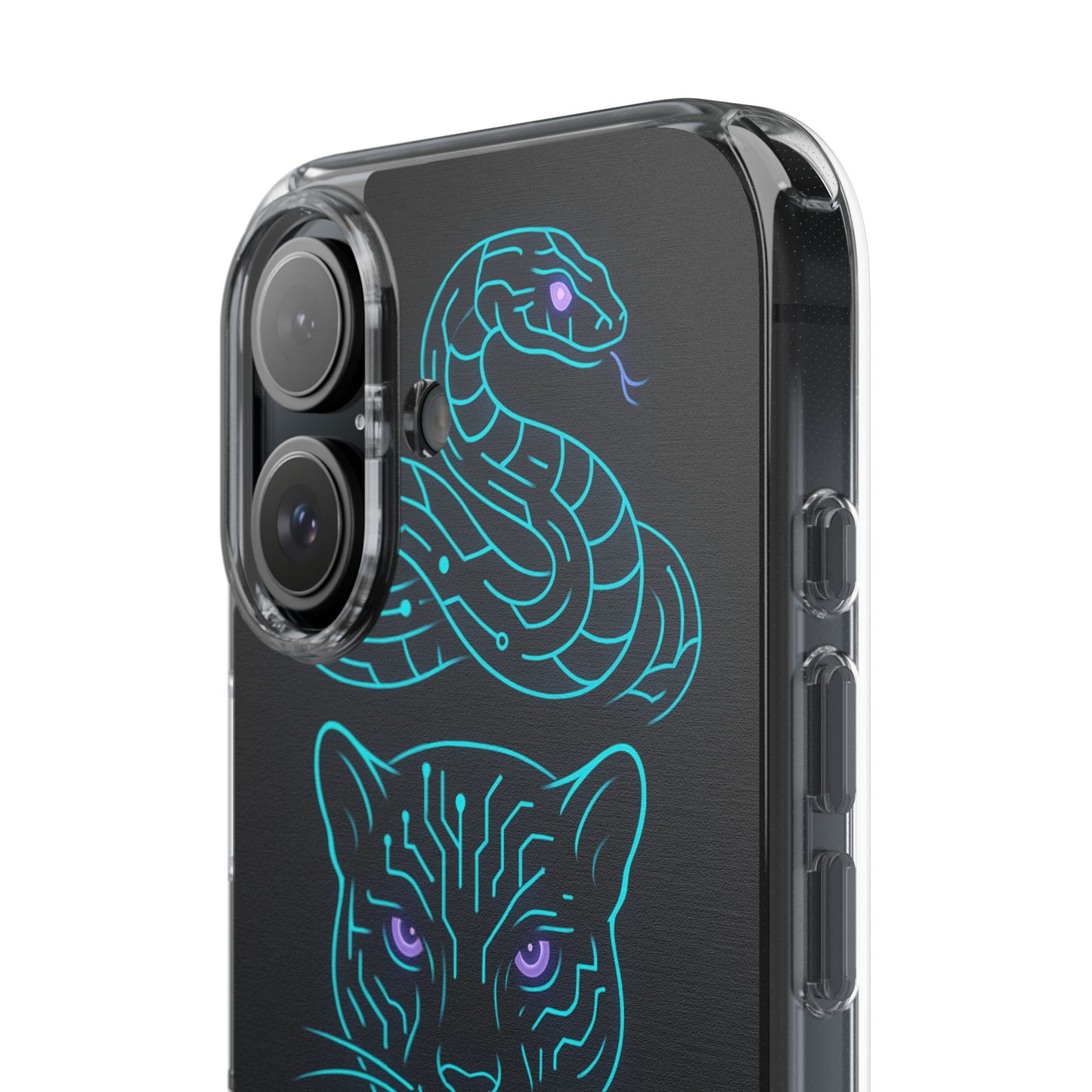 Mystic Midnight • Apple iPhone 16 • Clear Case