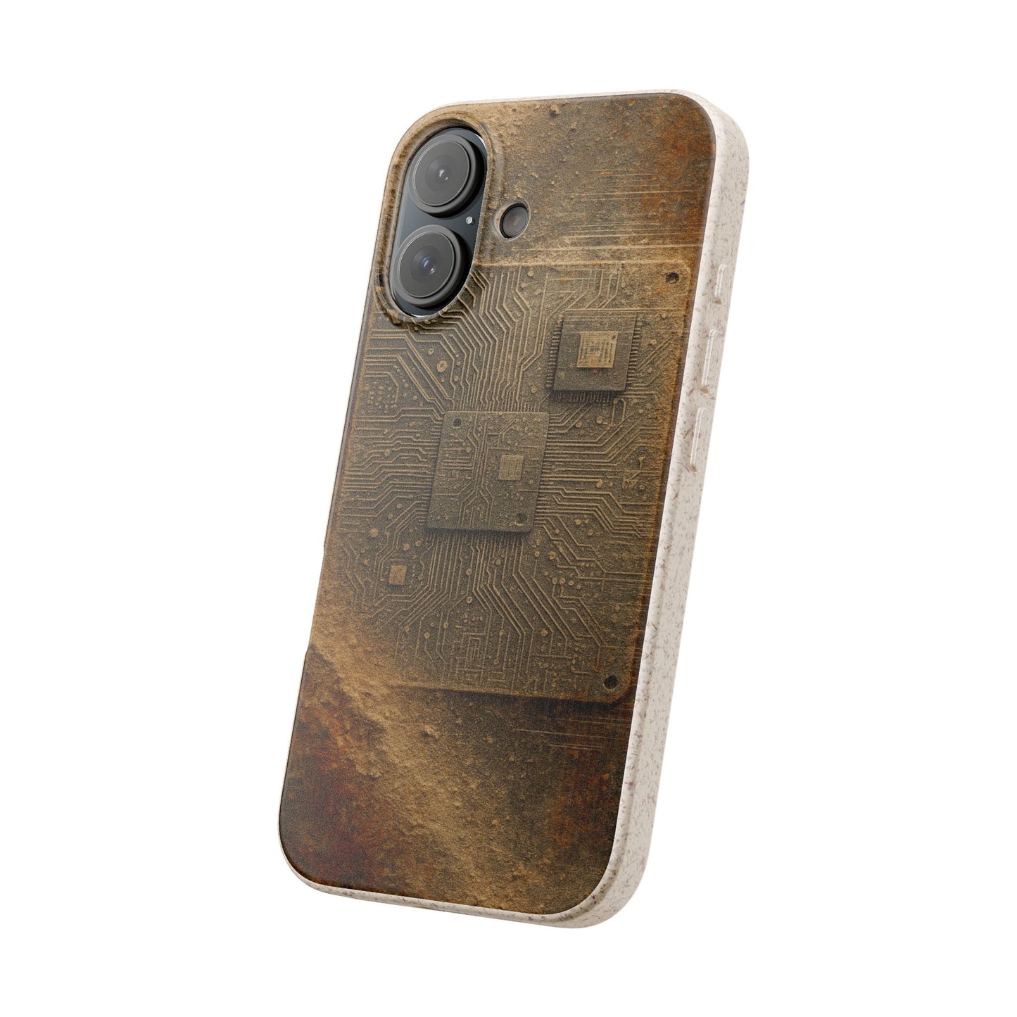 Sand Circuit • Apple iPhone 16 Eco-Friendly Phone Case