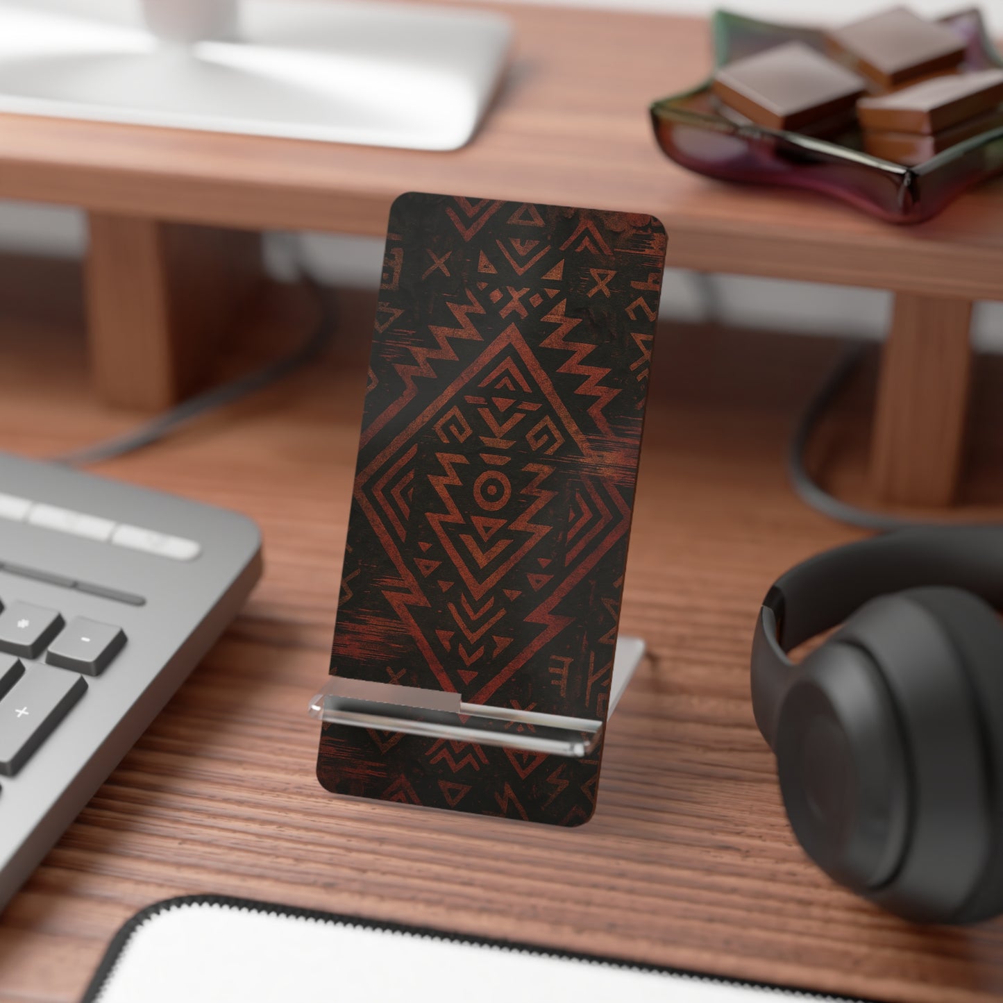 Tribal Glitch • Smartphone Display Stand