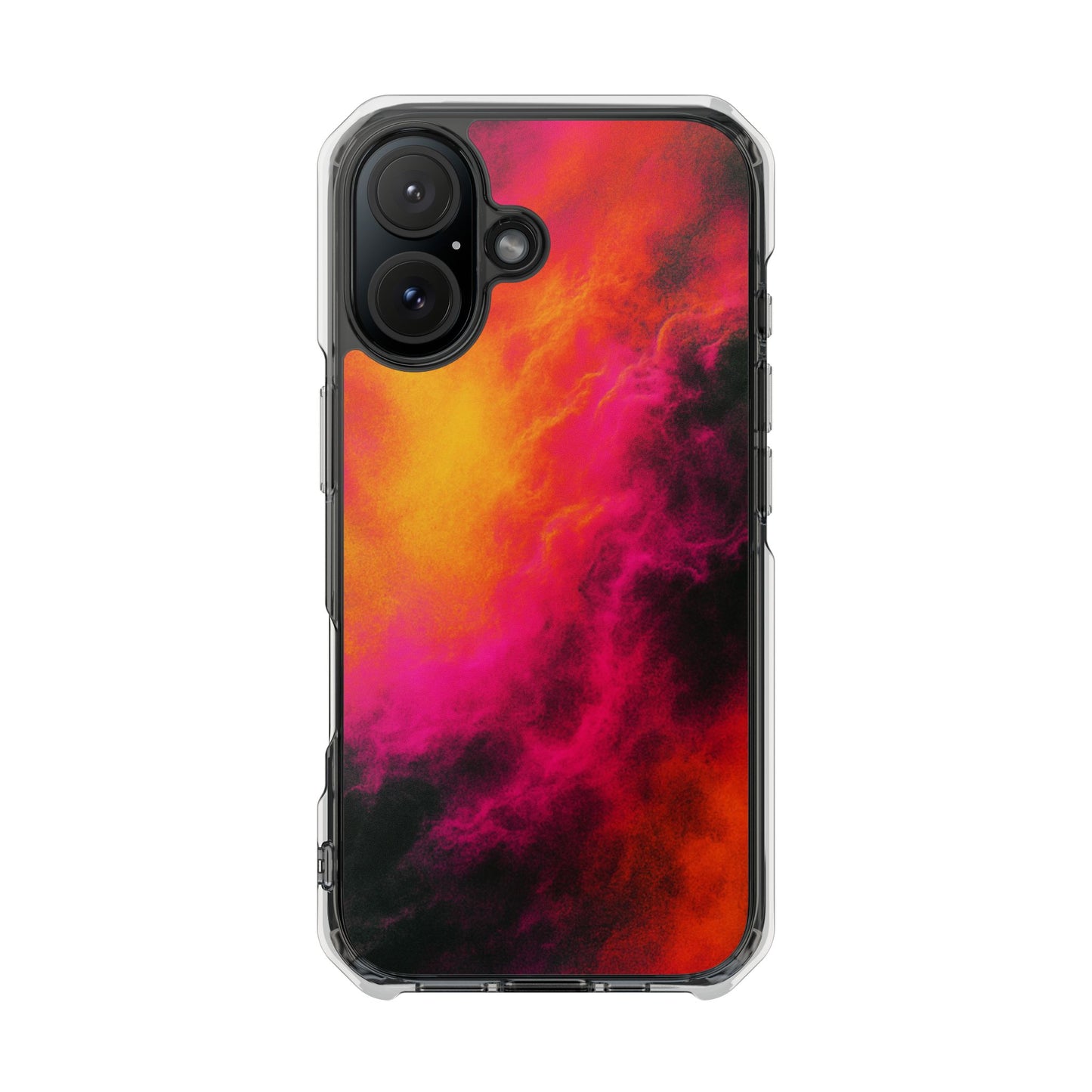 Pixel Blaze • Apple iPhone 16 • MagSafe® Clear Case