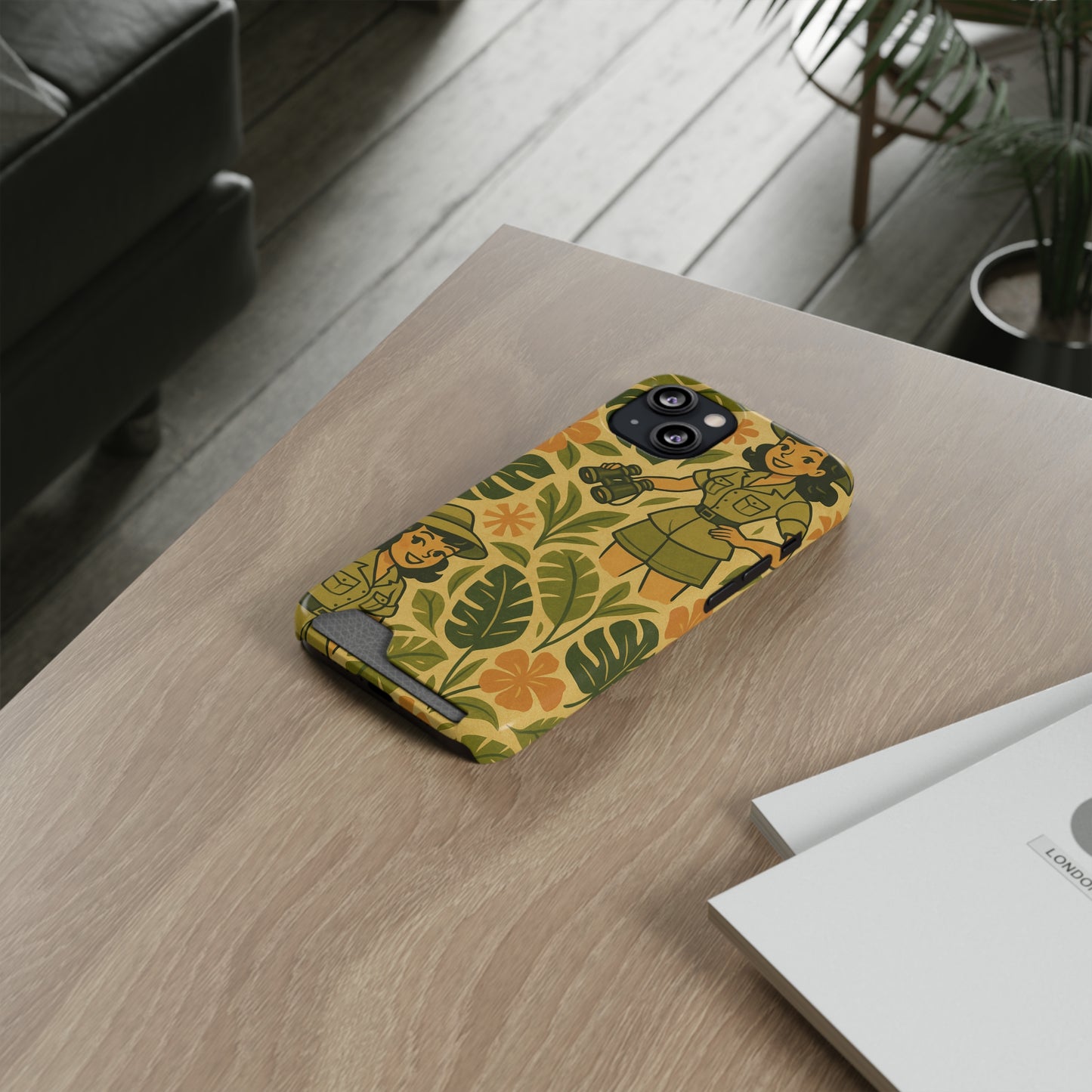 Urban Safari • Apple iPhone 13 • MagSafe® Tough Case with Card Holder