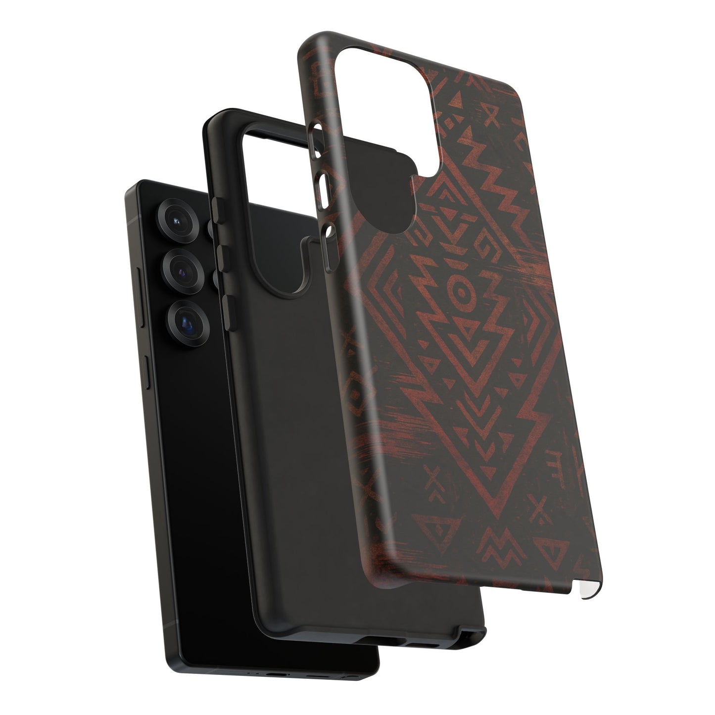 Tribal Glitch • Samsung Galaxy S25 • MagSafe® Magnetic Tough Case
