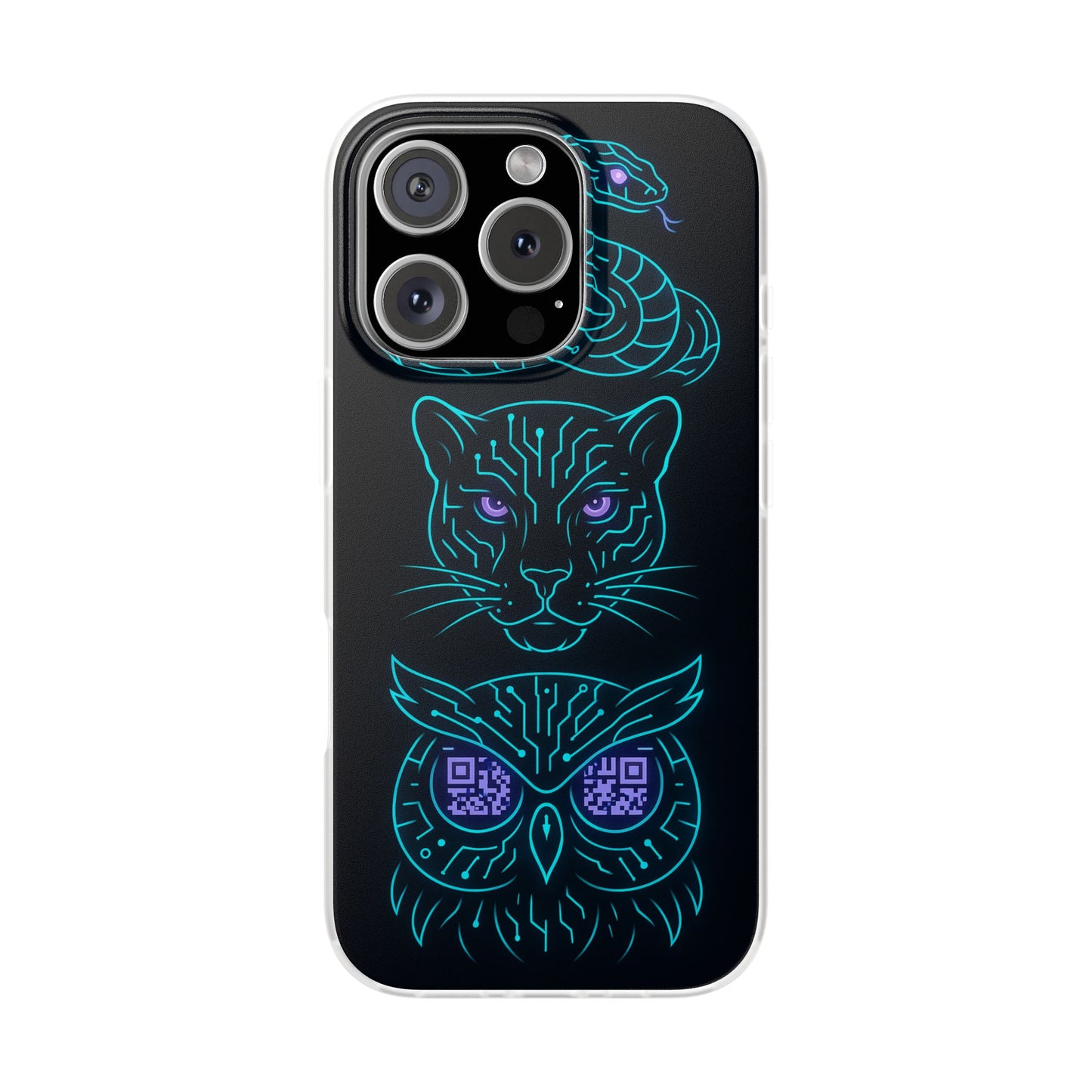 Mystic Midnight • Apple iPhone 16 • Flexi Clear Case
