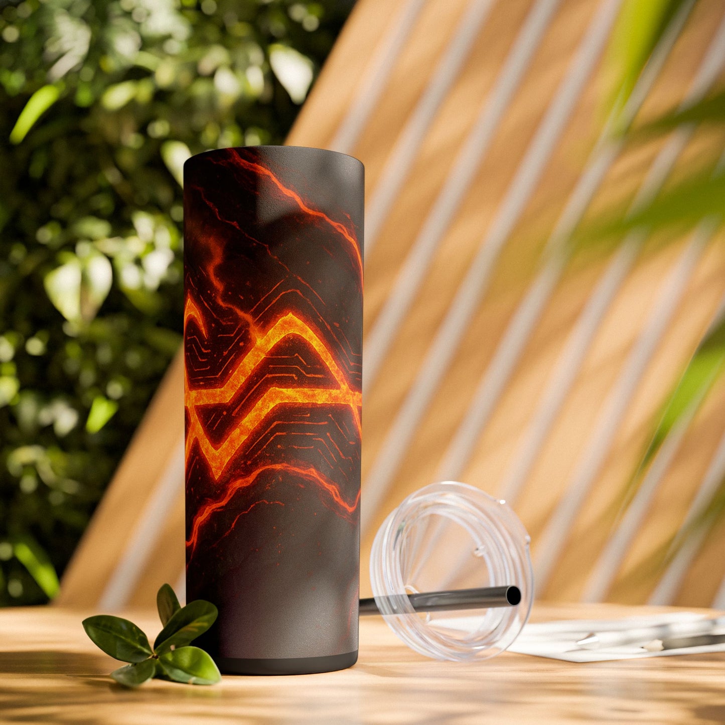 Molten Glyph • Skinny Tumbler 20 Oz