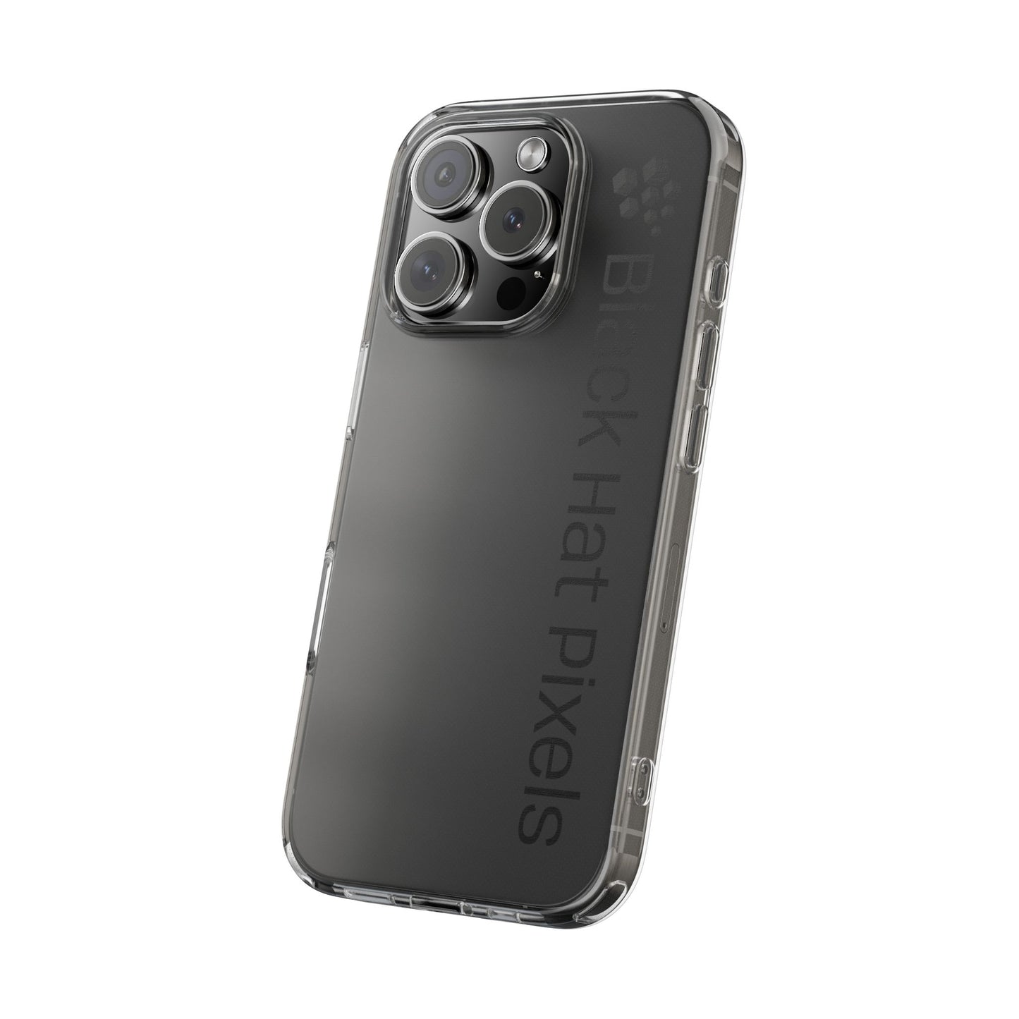 Black Hat Pixels • Apple iPhone 16 • Clear Case