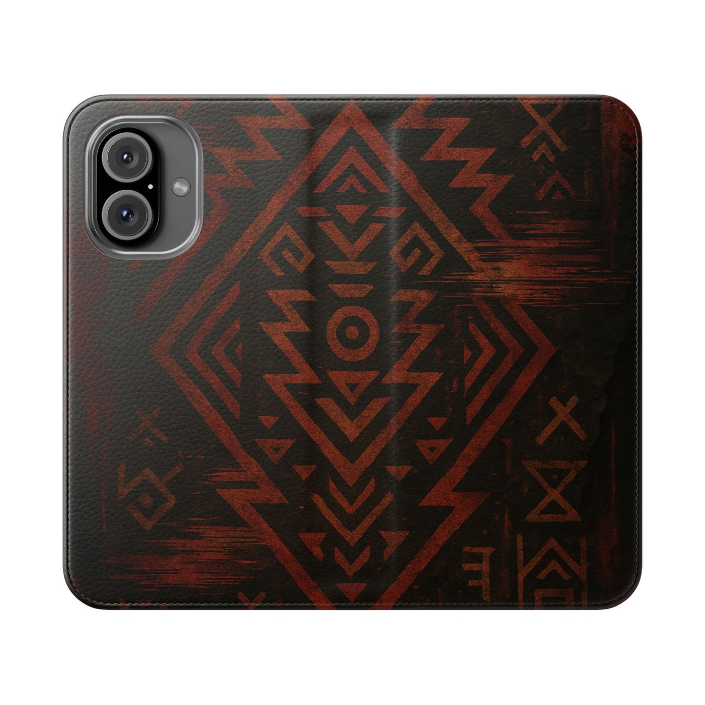 Tribal Glitch • Apple iPhone 16 Flip Case