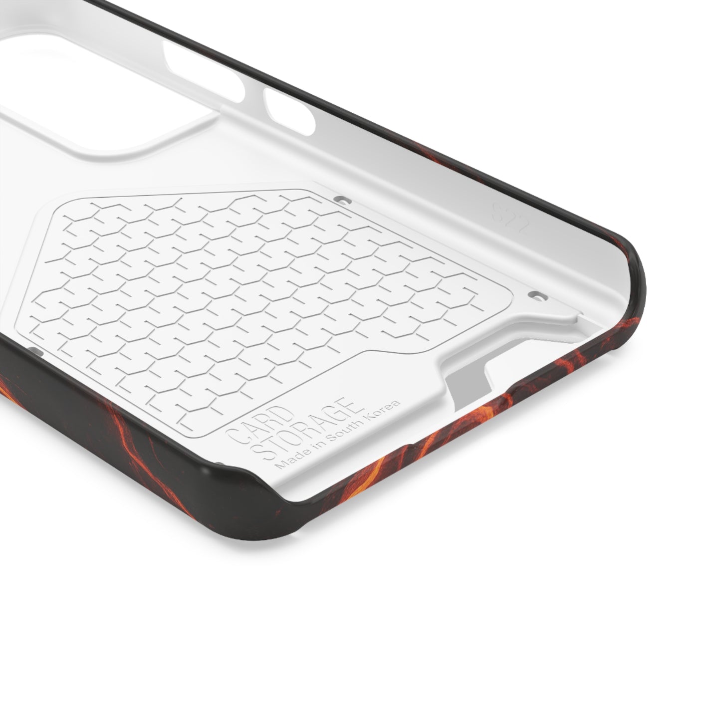 Molten Glyph • Samsung Galaxy S22 • MagSafe® Tough Case with Card Holder