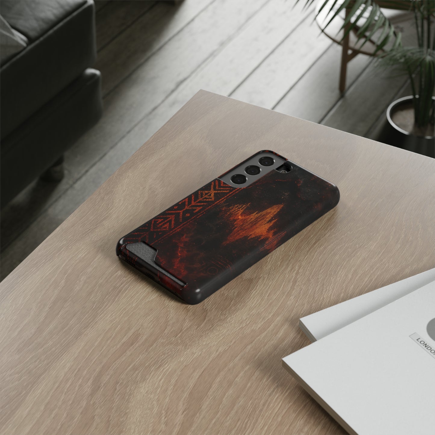 Tribal Pulse • Samsung Galaxy S22 • MagSafe® Tough Case with Card Holder