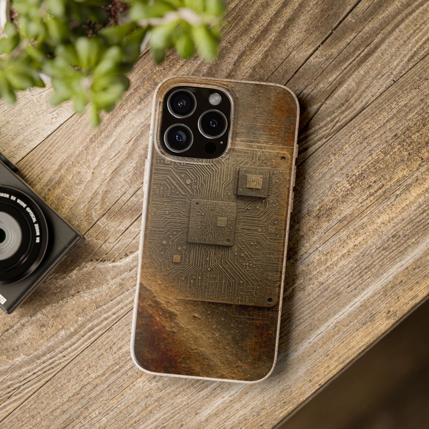 Sand Circuit • Apple iPhone 16 Eco-Friendly Phone Case