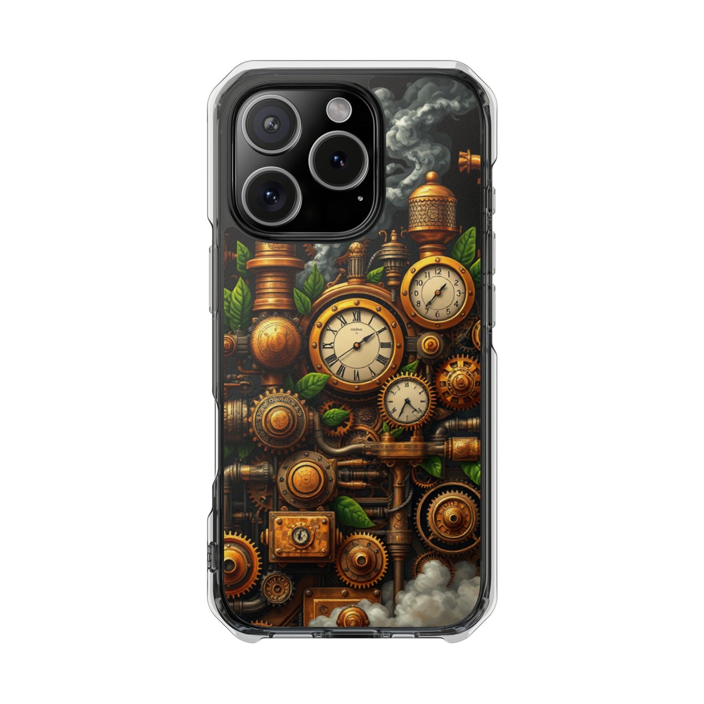 Steampunk Signal • Apple iPhone 16 • MagSafe® Clear Case