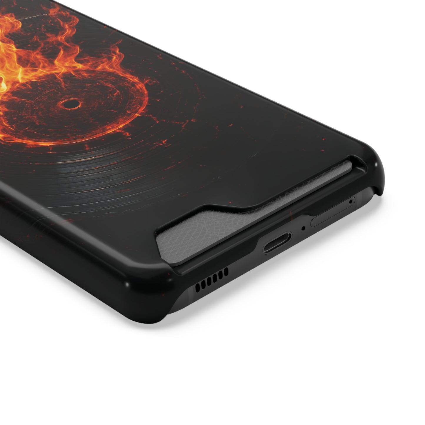 Vinyl Inferno • Samsung Galaxy S22 • MagSafe® Tough Case with Card Holder