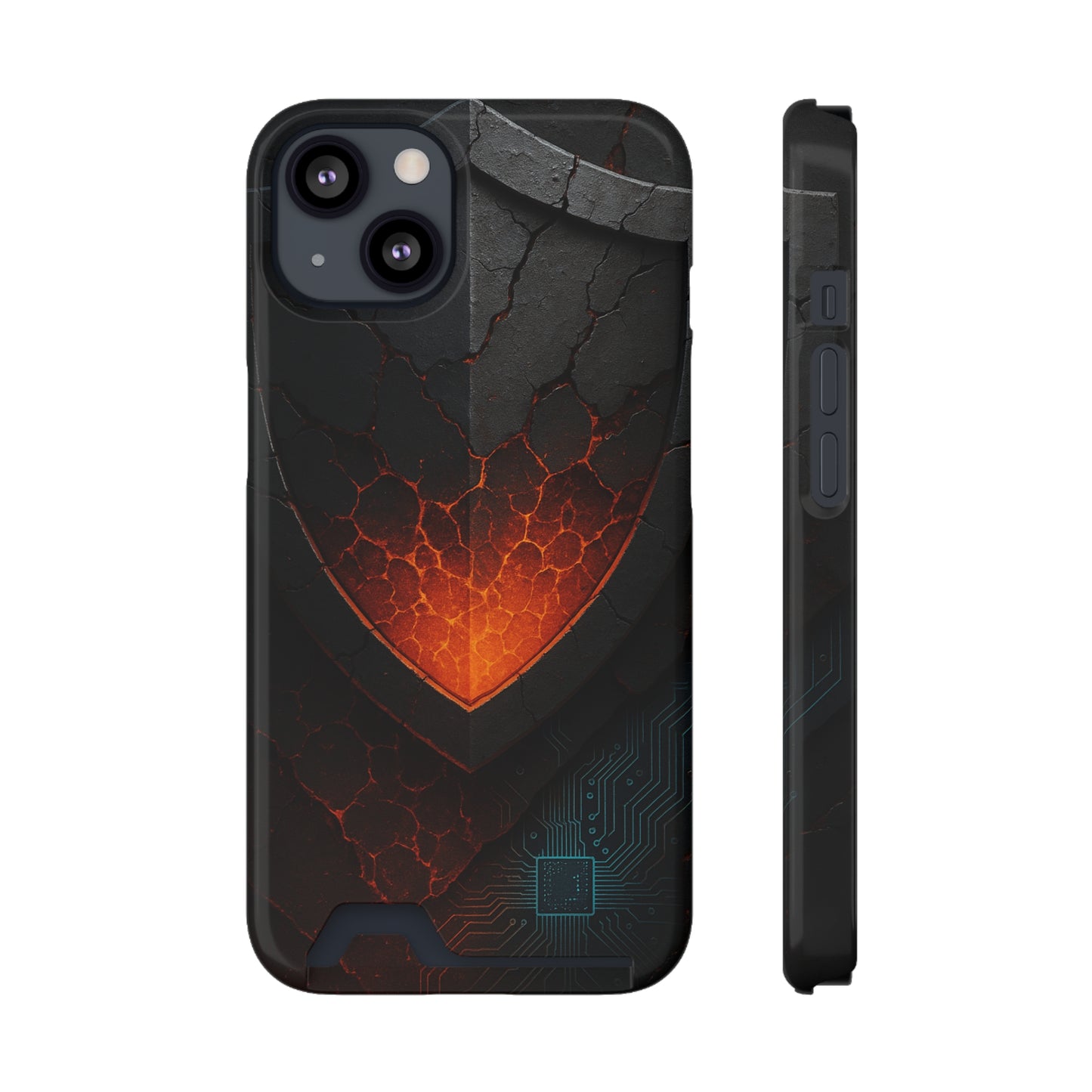 Shield Circuit • Apple iPhone 13 • MagSafe® Tough Case with Card Holder