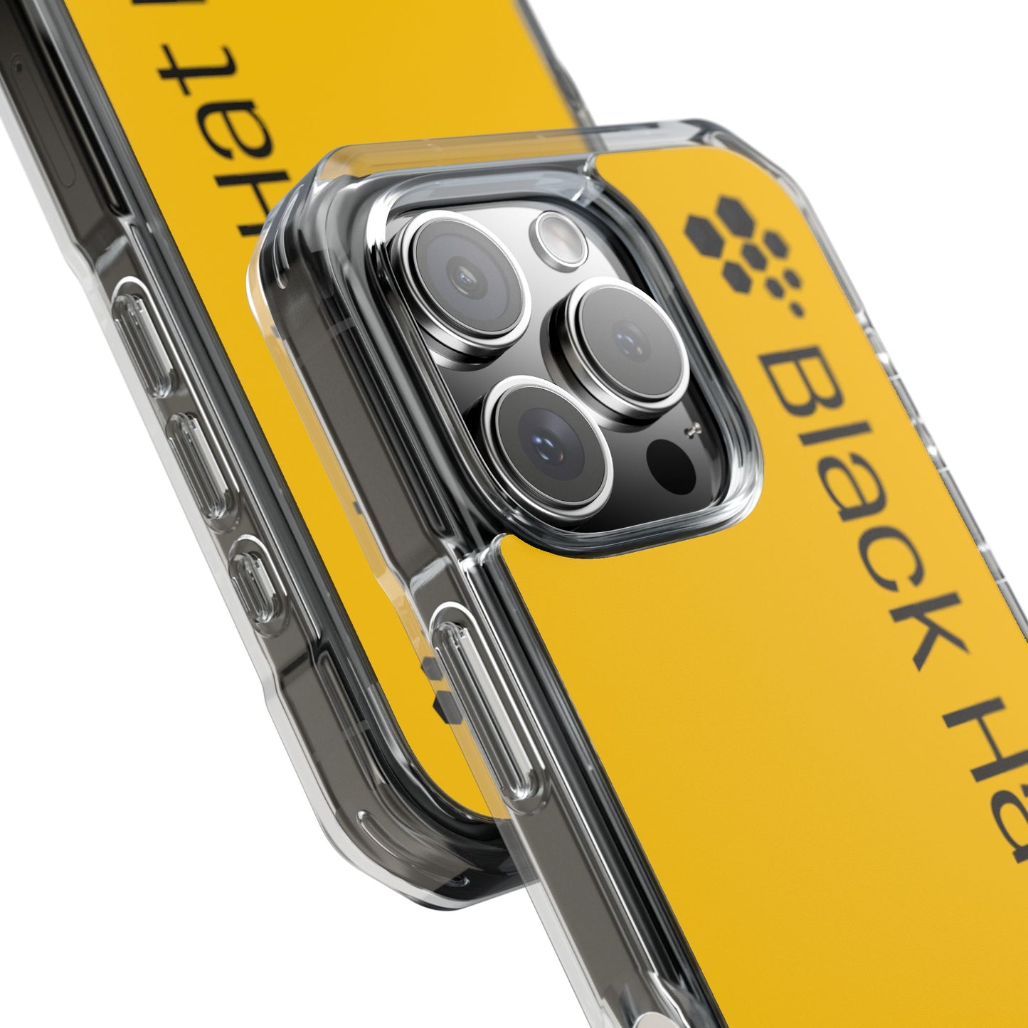 Black Hat Pixels • Apple iPhone 16 • MagSafe® Clear Case