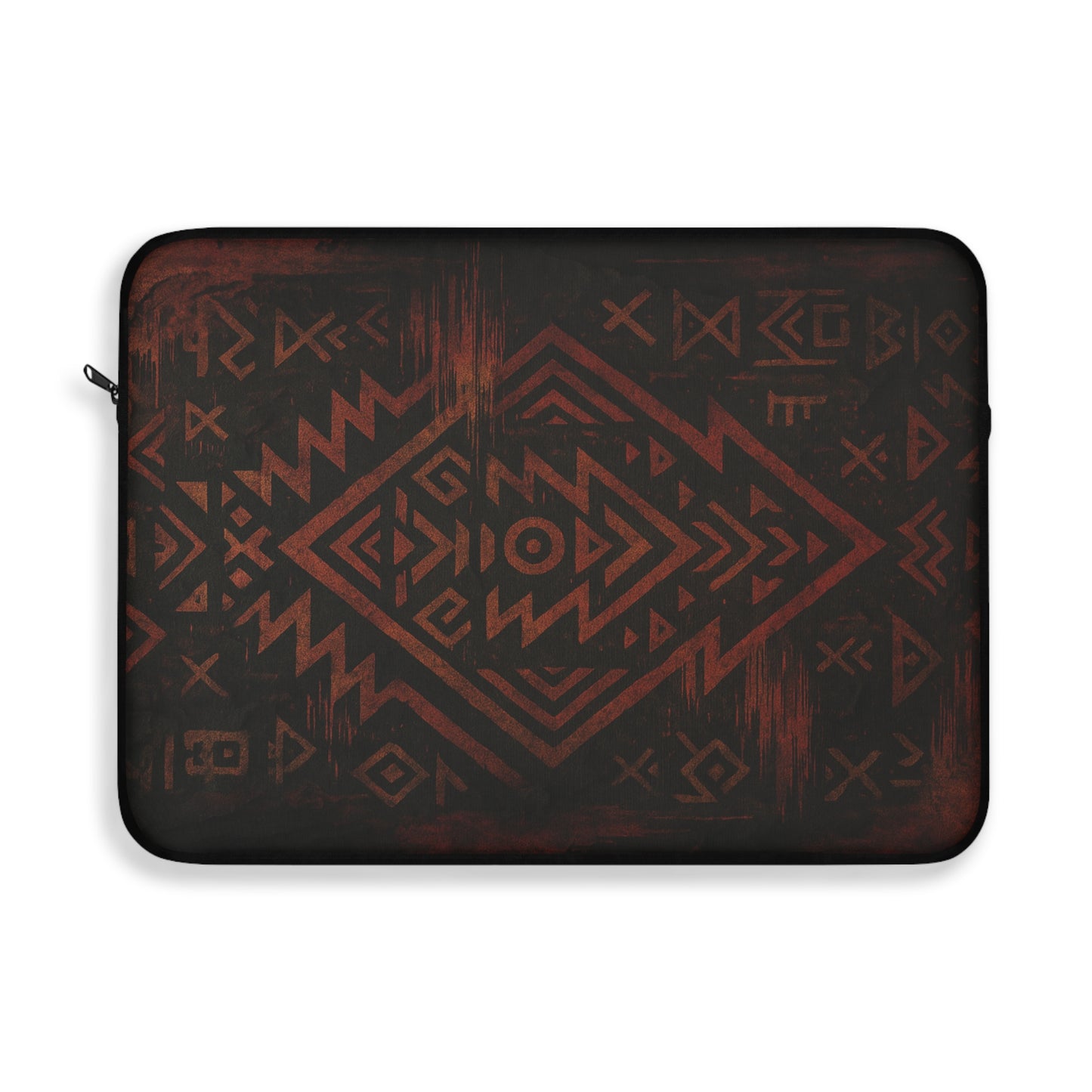 Tribal Glitch • Single Zipper Laptop Sleeve
