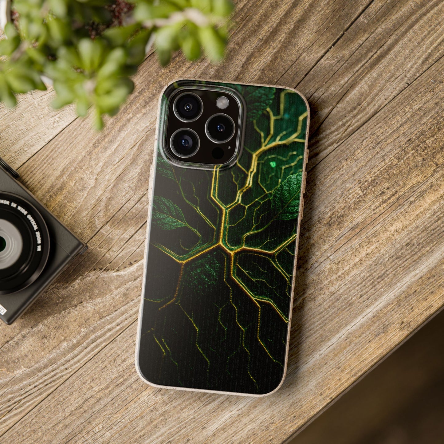 Macro Flora • Apple iPhone 16 Eco-Friendly Phone Case