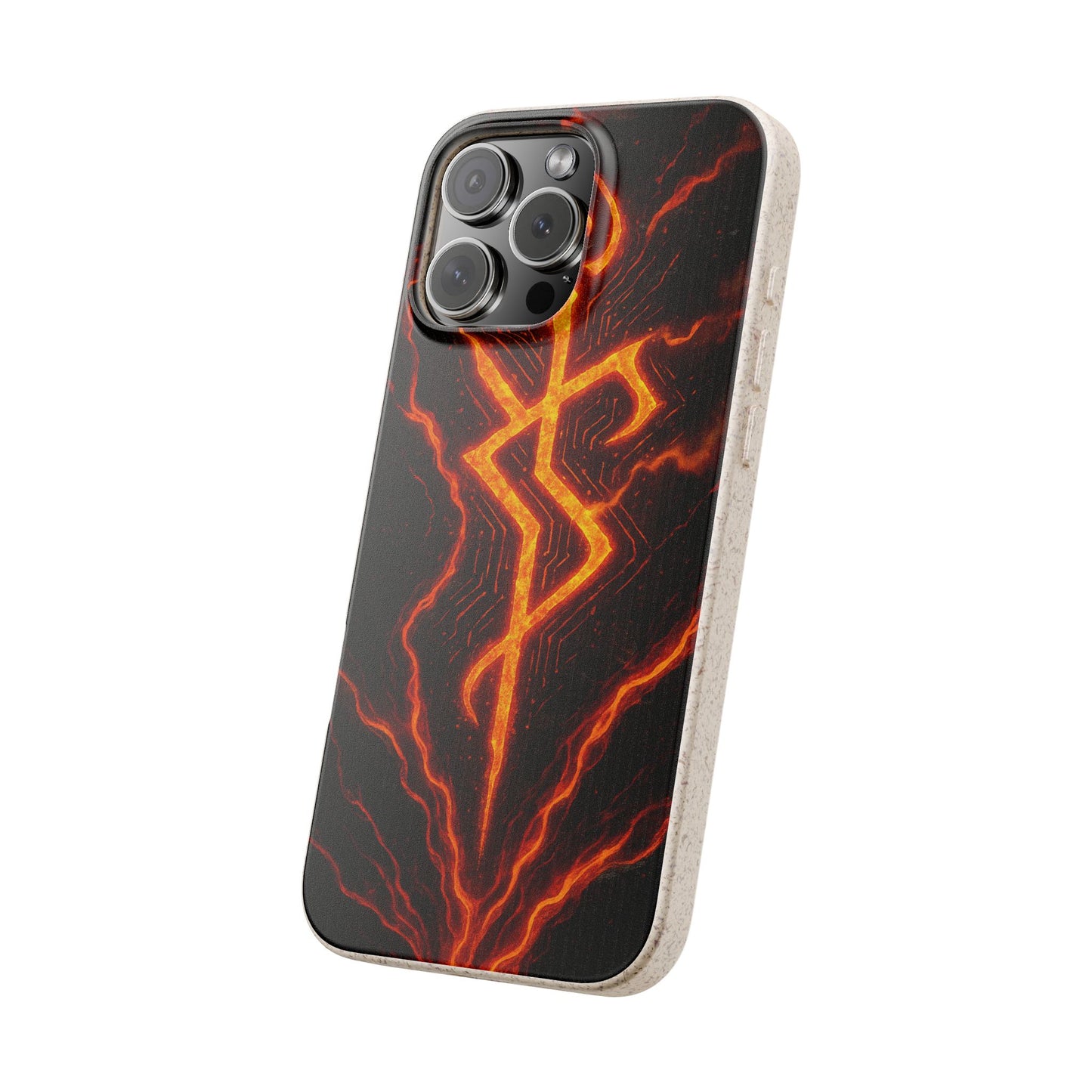 Molten Glyph • Apple iPhone 16 Eco-Friendly Phone Case