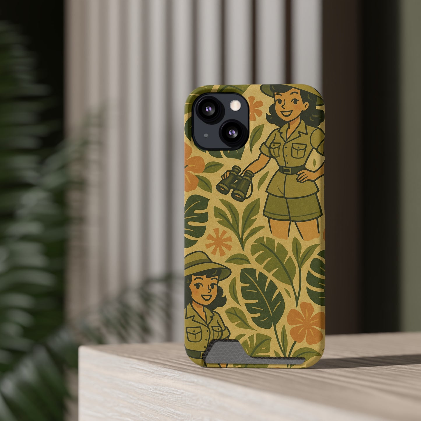 Urban Safari • Apple iPhone 13 • MagSafe® Tough Case with Card Holder
