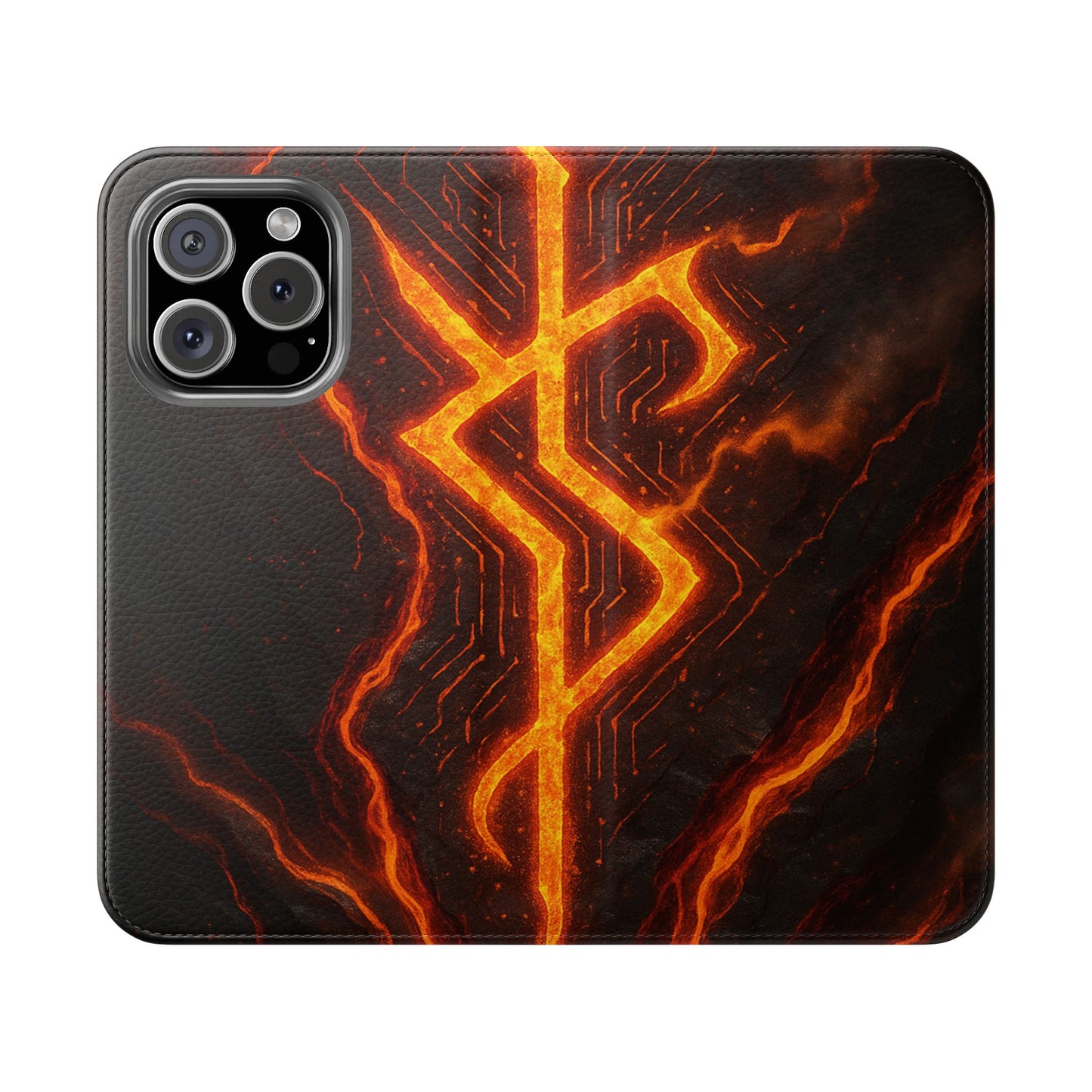 Molten Glyph • Apple iPhone 16 Flip Case