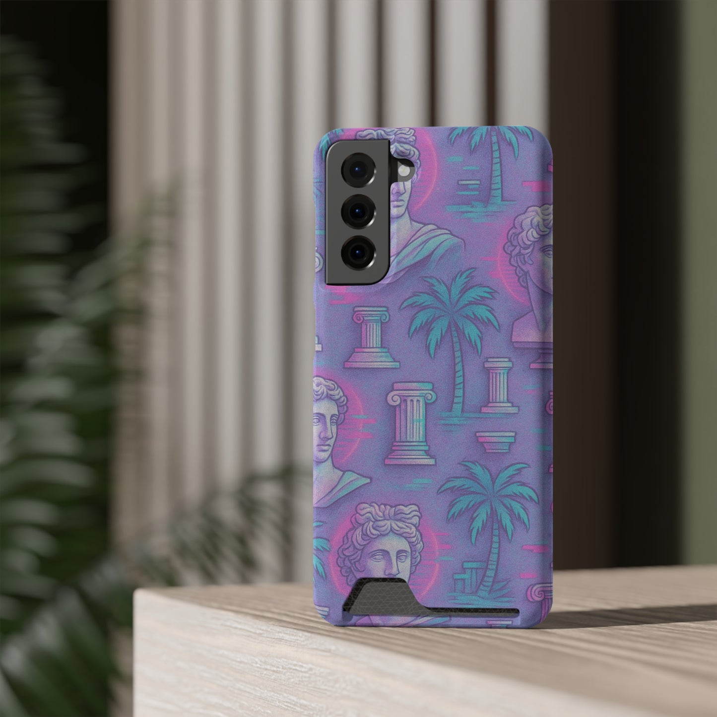 Pillars and Palms • Samsung Galaxy S21 • MagSafe® Tough Case with Card Holder