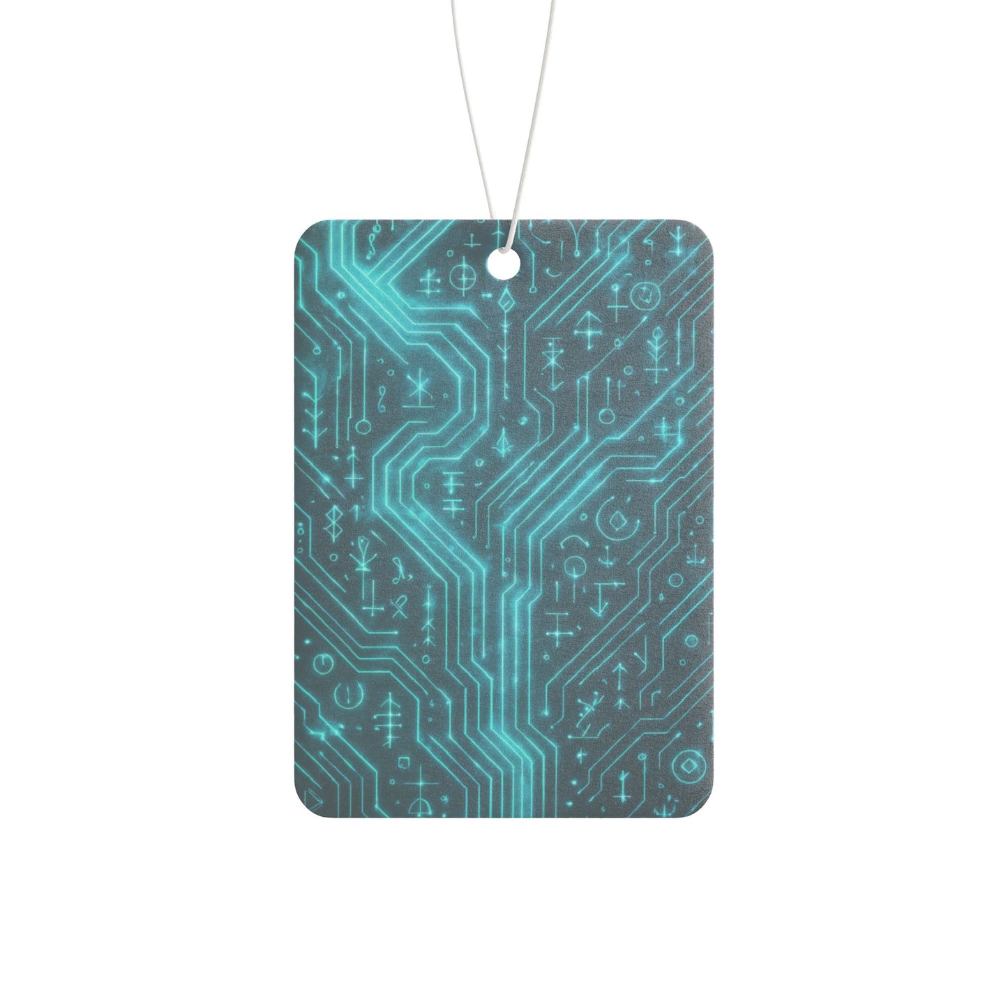 Circuit Glyph • Car Air Freshener