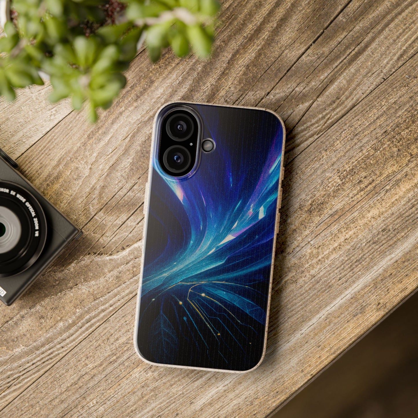 Digital Vortex • Apple iPhone 16 Eco-Friendly Phone Case