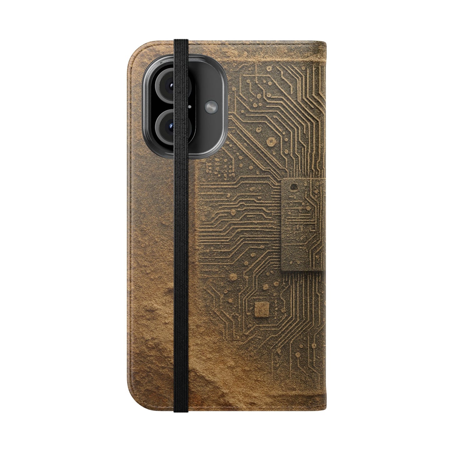 Sand Circuit • Apple iPhone 16 Flip Case