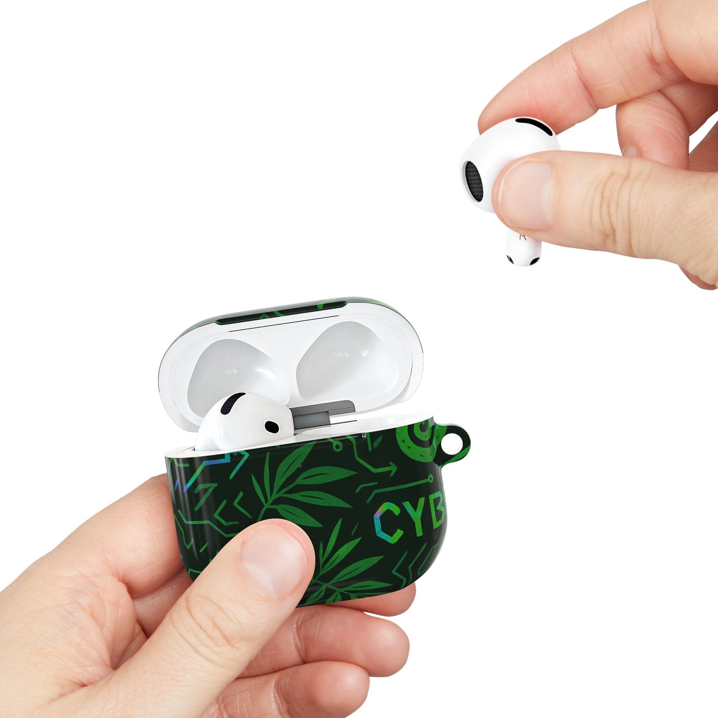 Digital Jungle • AirPods Gen 4 Case (AOP)