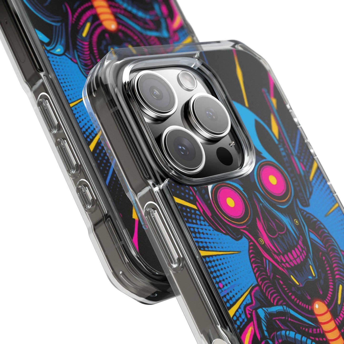 Neon Reaper • Apple iPhone 16 • MagSafe® Clear Case