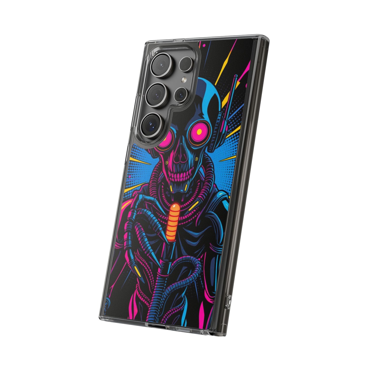 Neon Reaper • Samsung Galaxy S24 • Clear Case