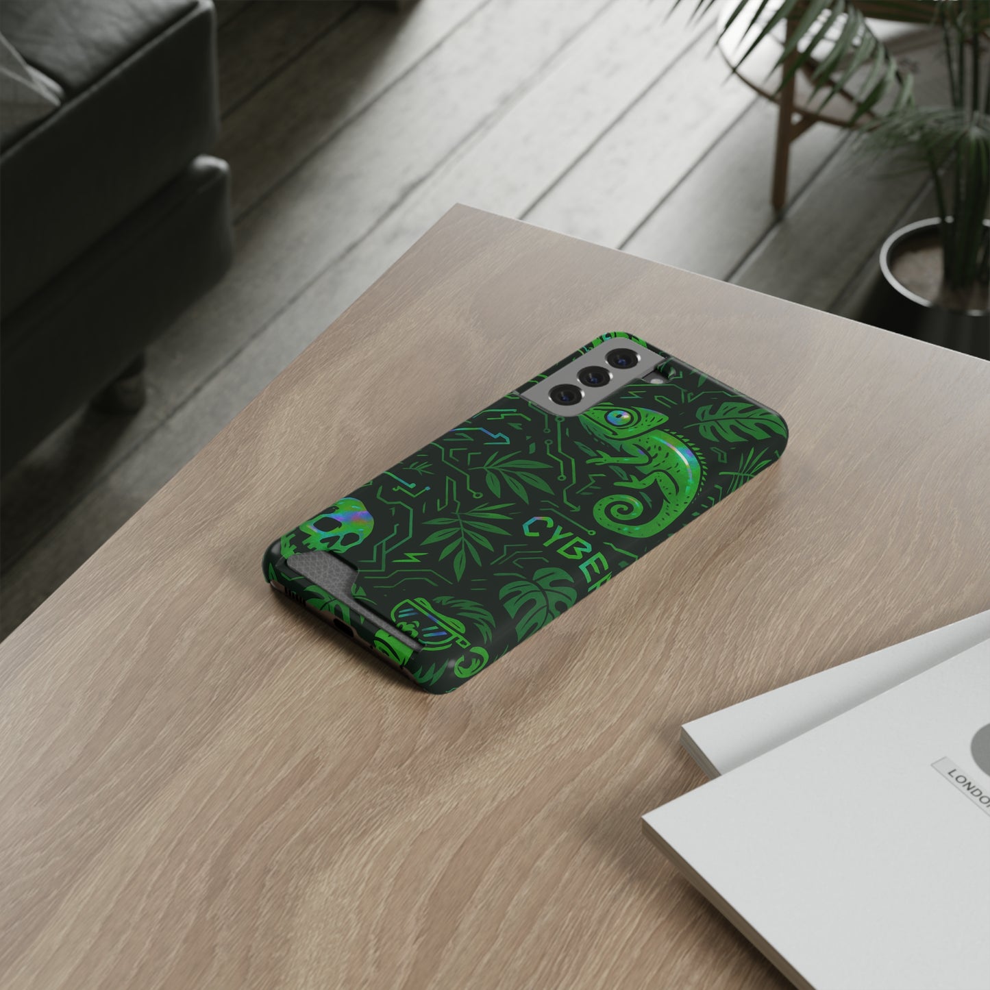 Digital Jungle • Samsung Galaxy S21 • MagSafe® Tough Case with Card Holder