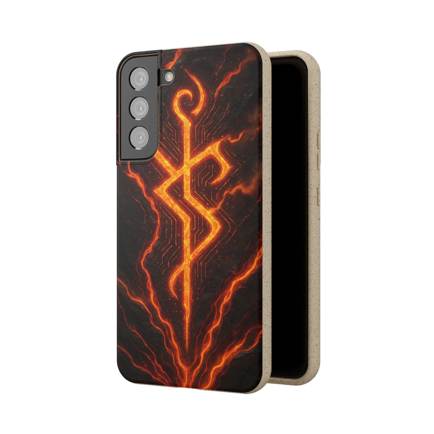 Molten Glyph • Samsung Galaxy S22 Eco-Friendly Phone Case