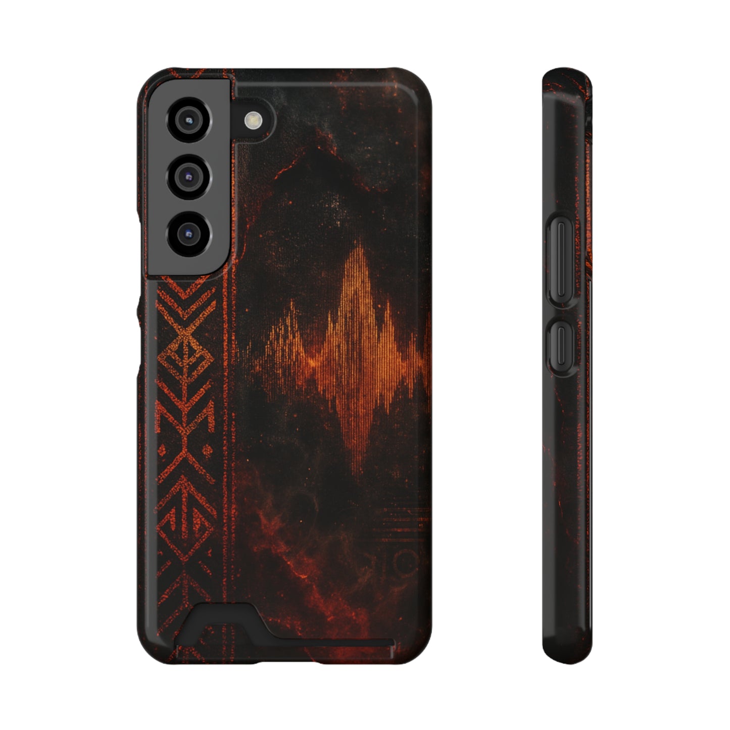 Tribal Pulse • Samsung Galaxy S22 • MagSafe® Tough Case with Card Holder