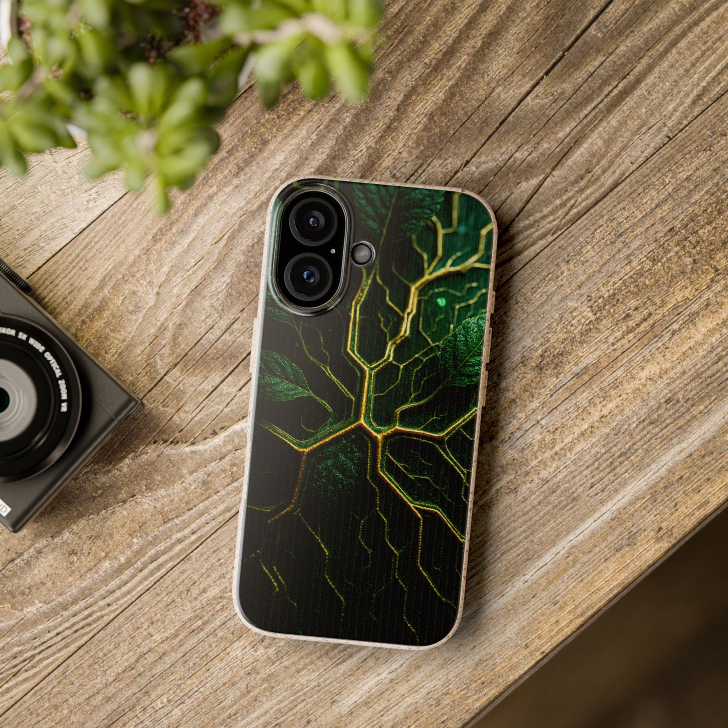 Macro Flora • Apple iPhone 16 Eco-Friendly Phone Case