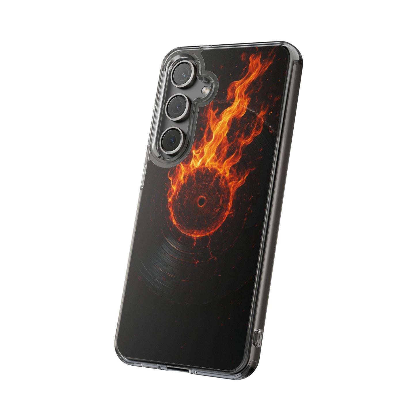 Vinyl Inferno • Samsung Galaxy S24 • Clear Case