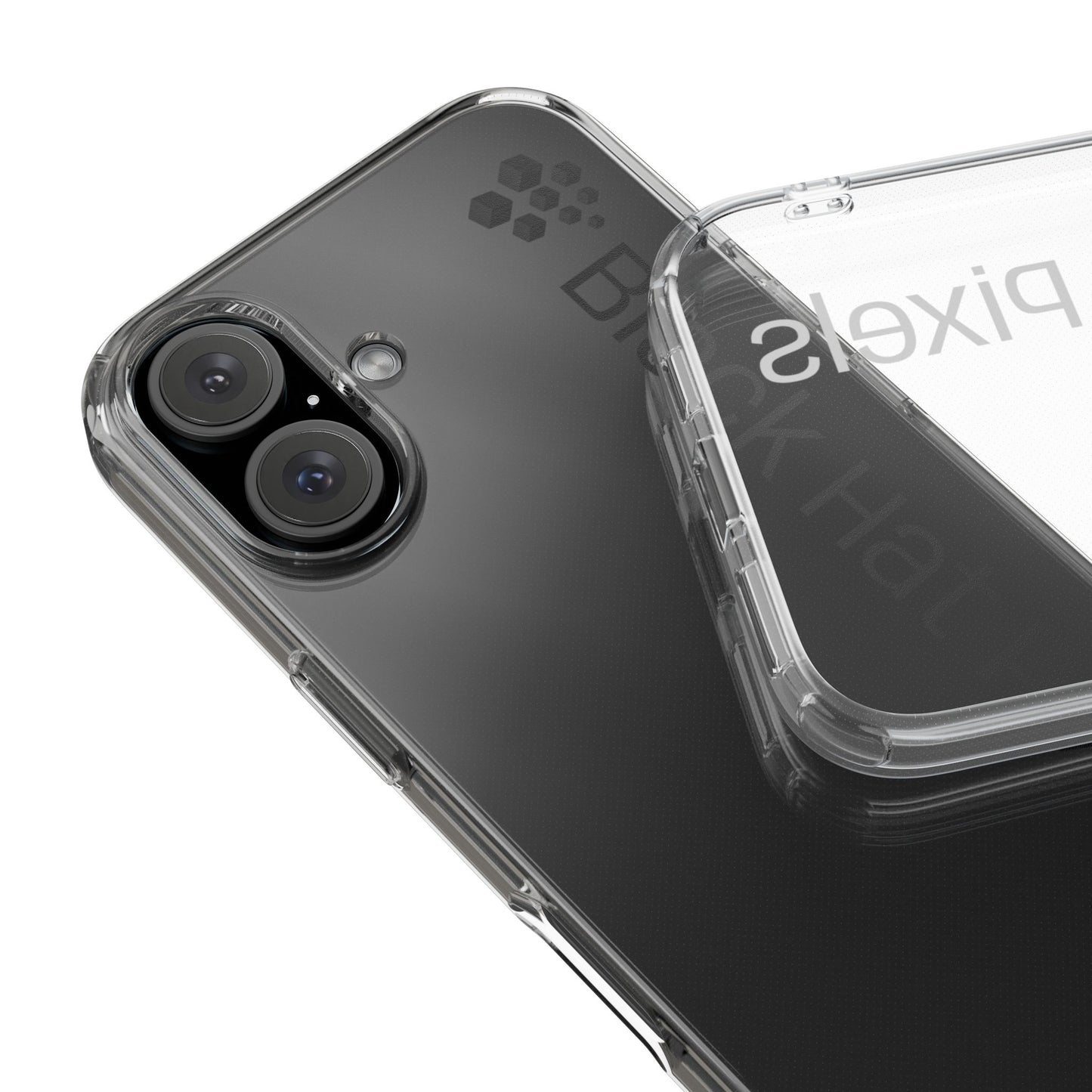 Black Hat Pixels • Apple iPhone 16 • Clear Case