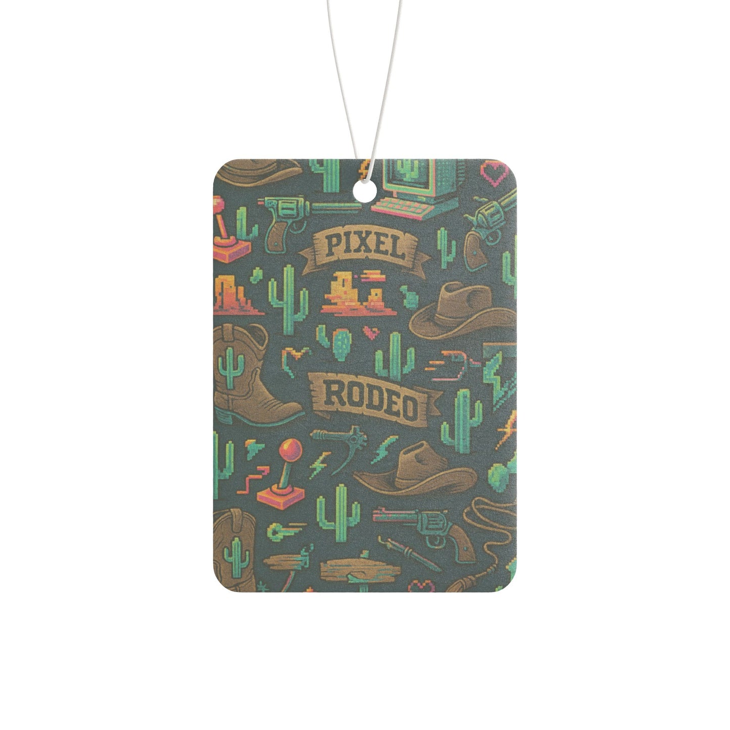Pixel Rodeo • Car Air Freshener