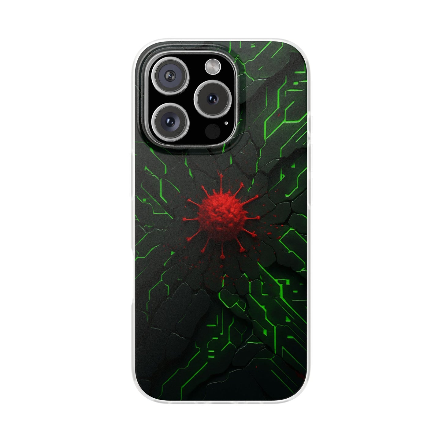 Atomic Fusion • Apple iPhone 16 • Flexi Clear Case