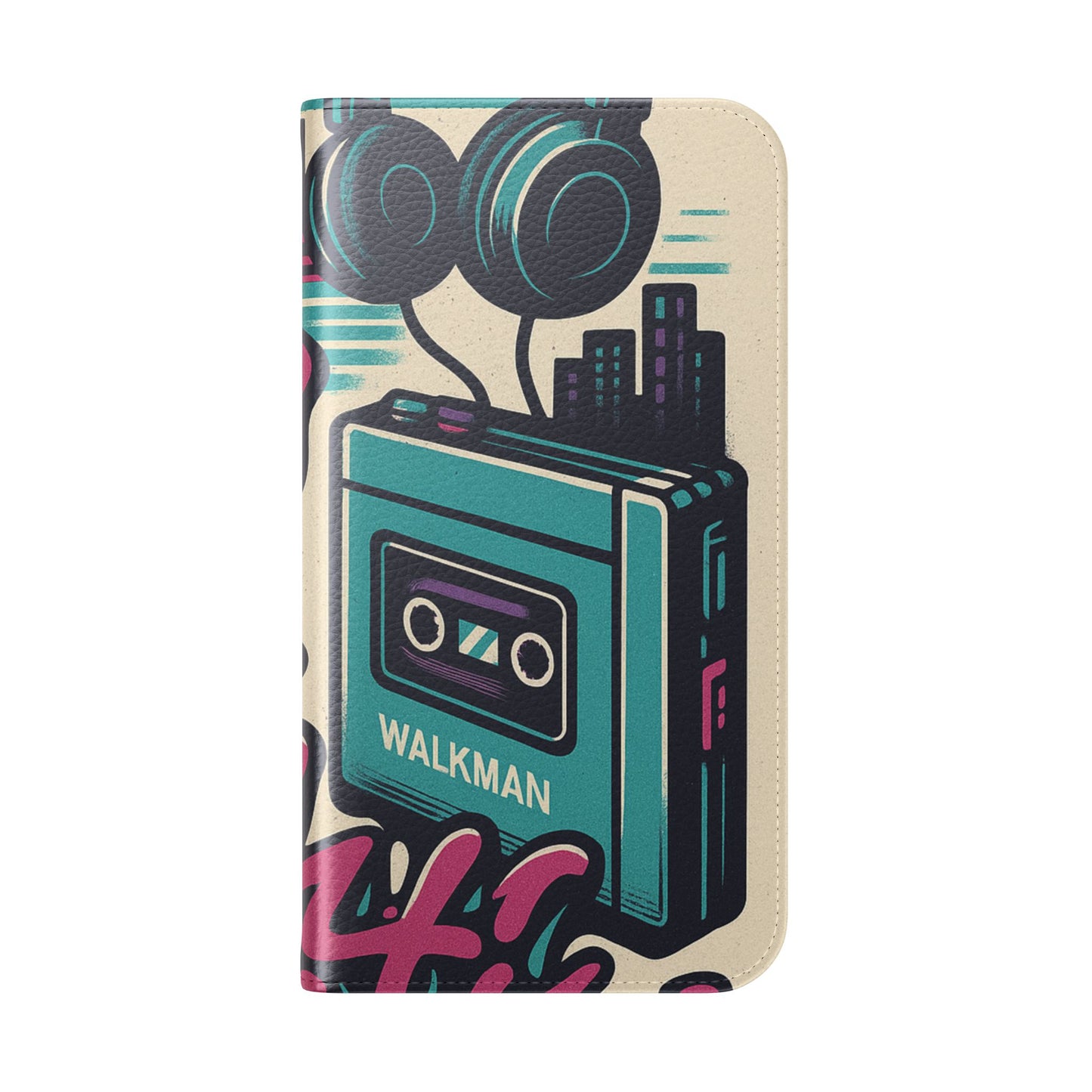 Retro Beats • Apple iPhone 16 Flip Case