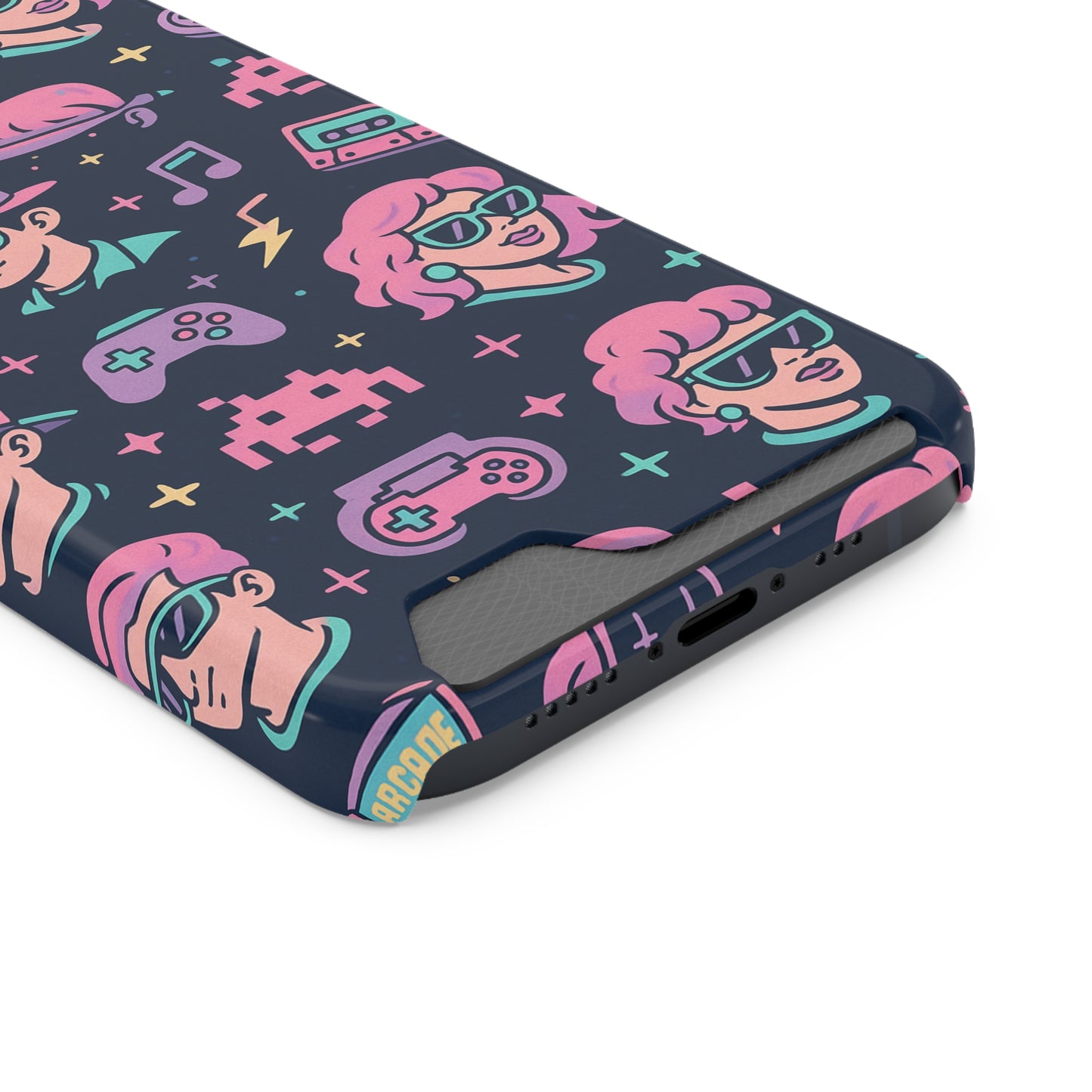 Retro Life • Apple iPhone 13 • MagSafe® Tough Case with Card Holder